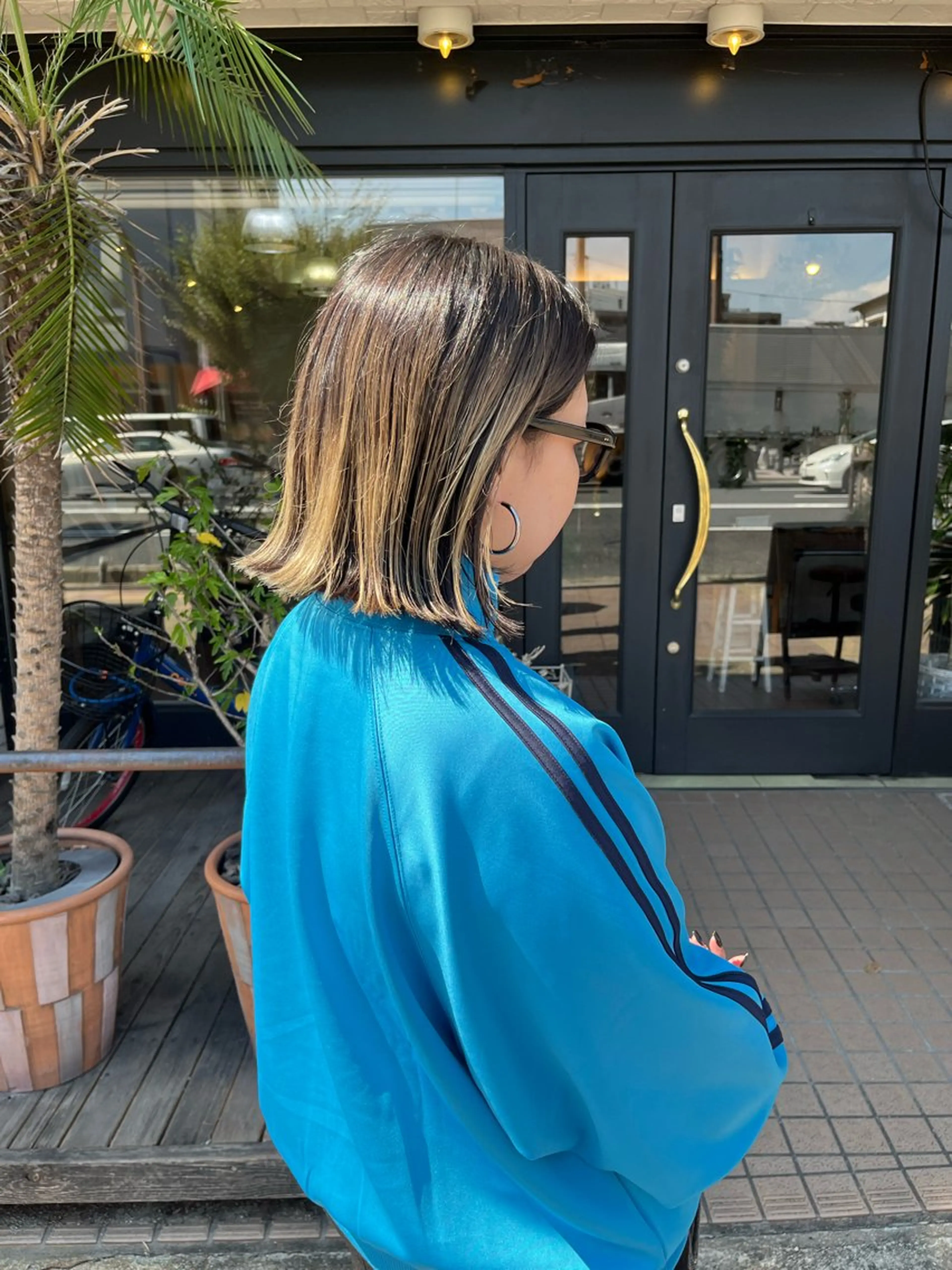 ミディアム カラー カット ヘアカラー トリートメント AKALA HAIR 西宮店　Juriのヘアスタイル