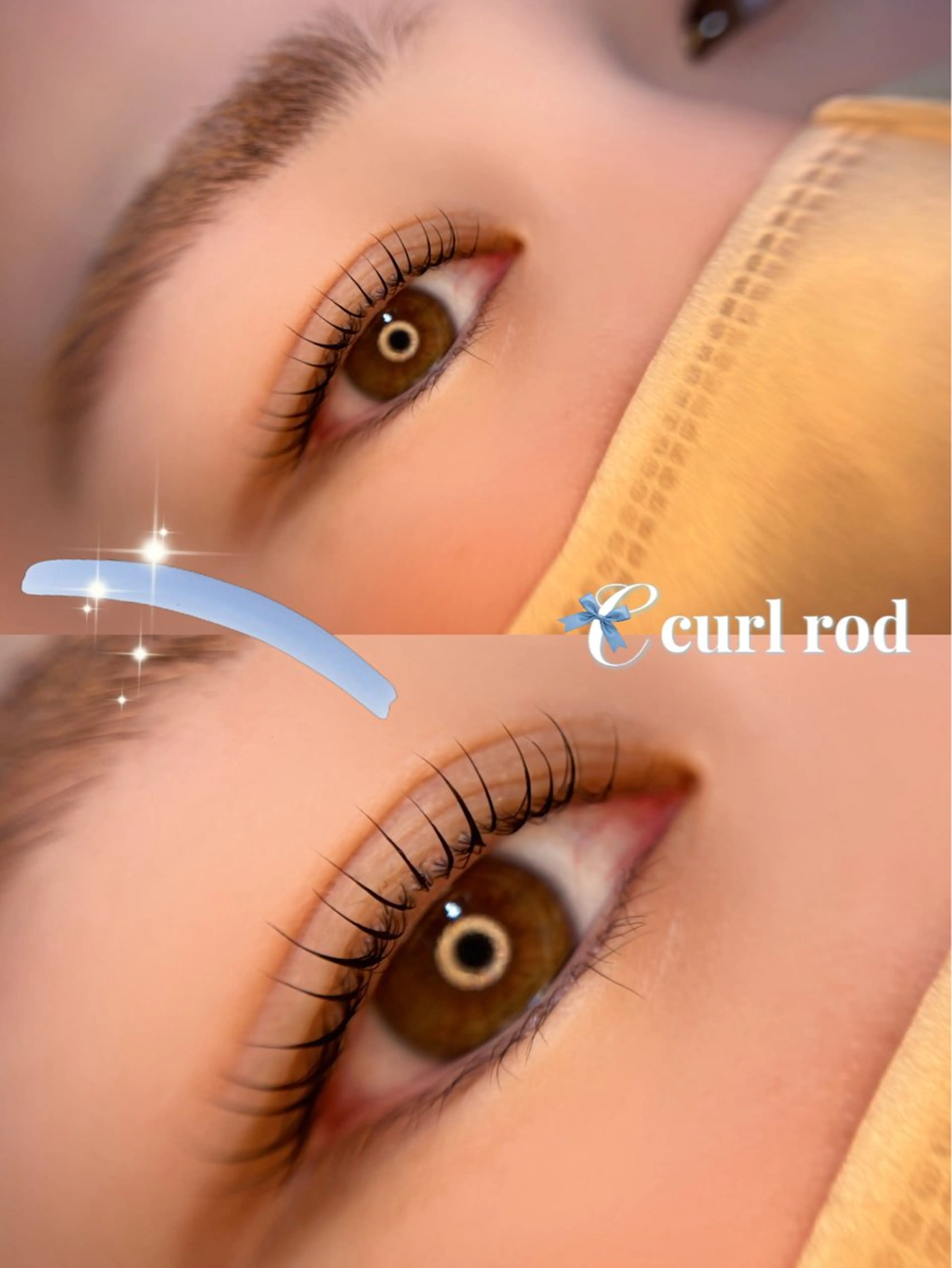 マツエク・マツパ Cカール 一重×まつ毛パーマ Sato Hinaのマツエク・マツパデザイン