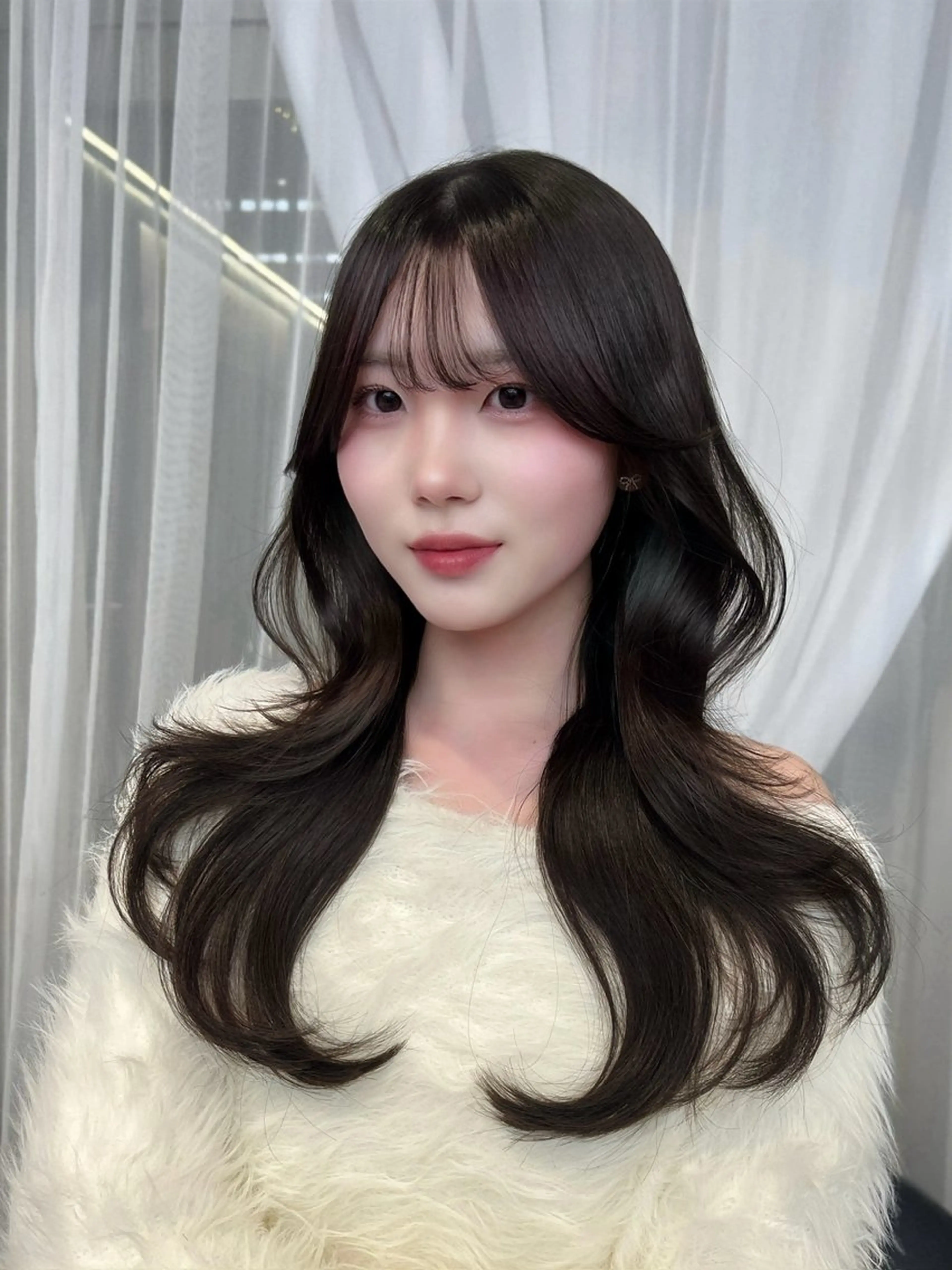 ロング のあ/カットモデル/ 縮毛矯正モデルのヘアスタイル