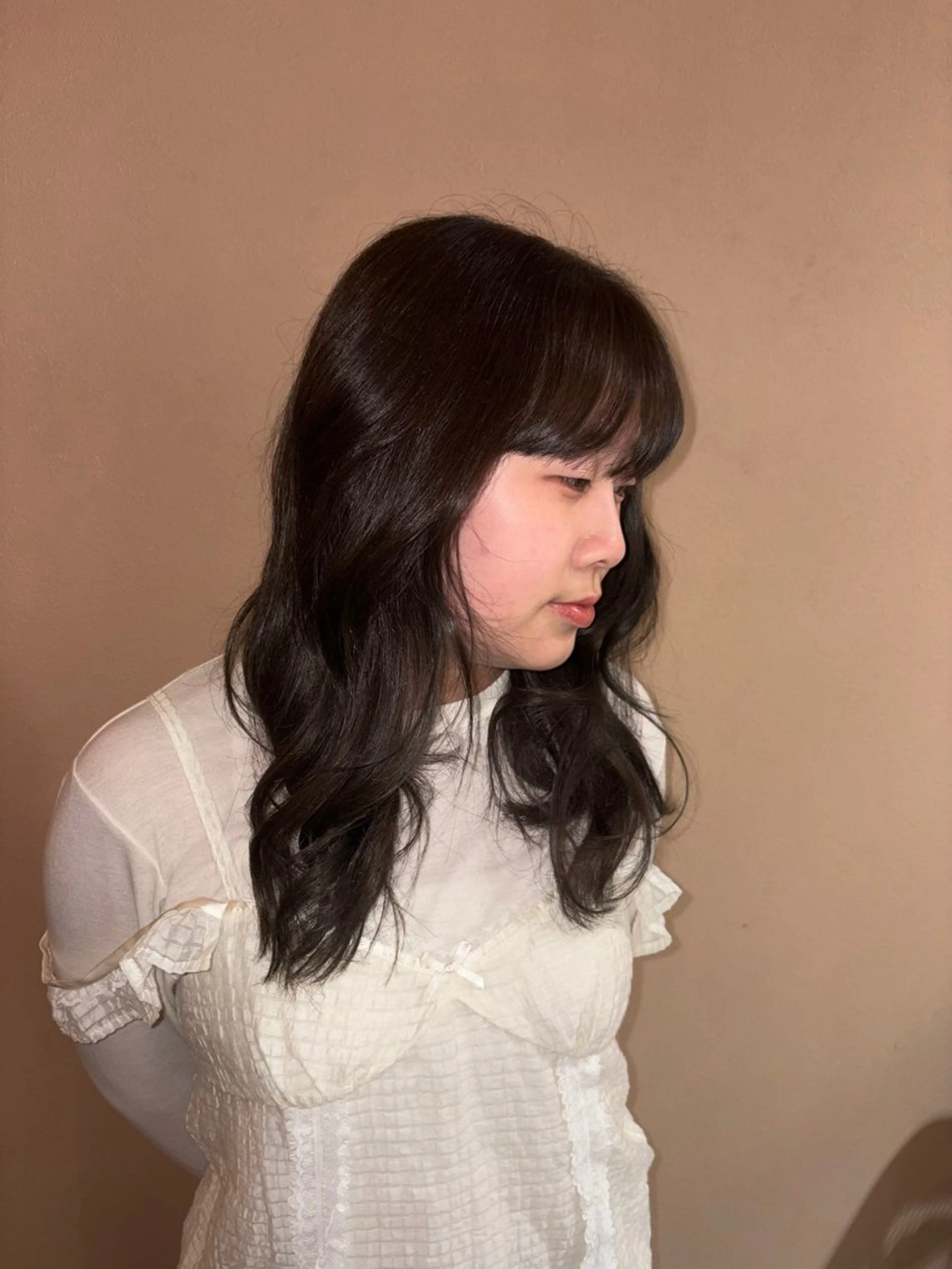 カラー YOKE /桃山台 /iori‎✦.˚◦のヘアスタイル