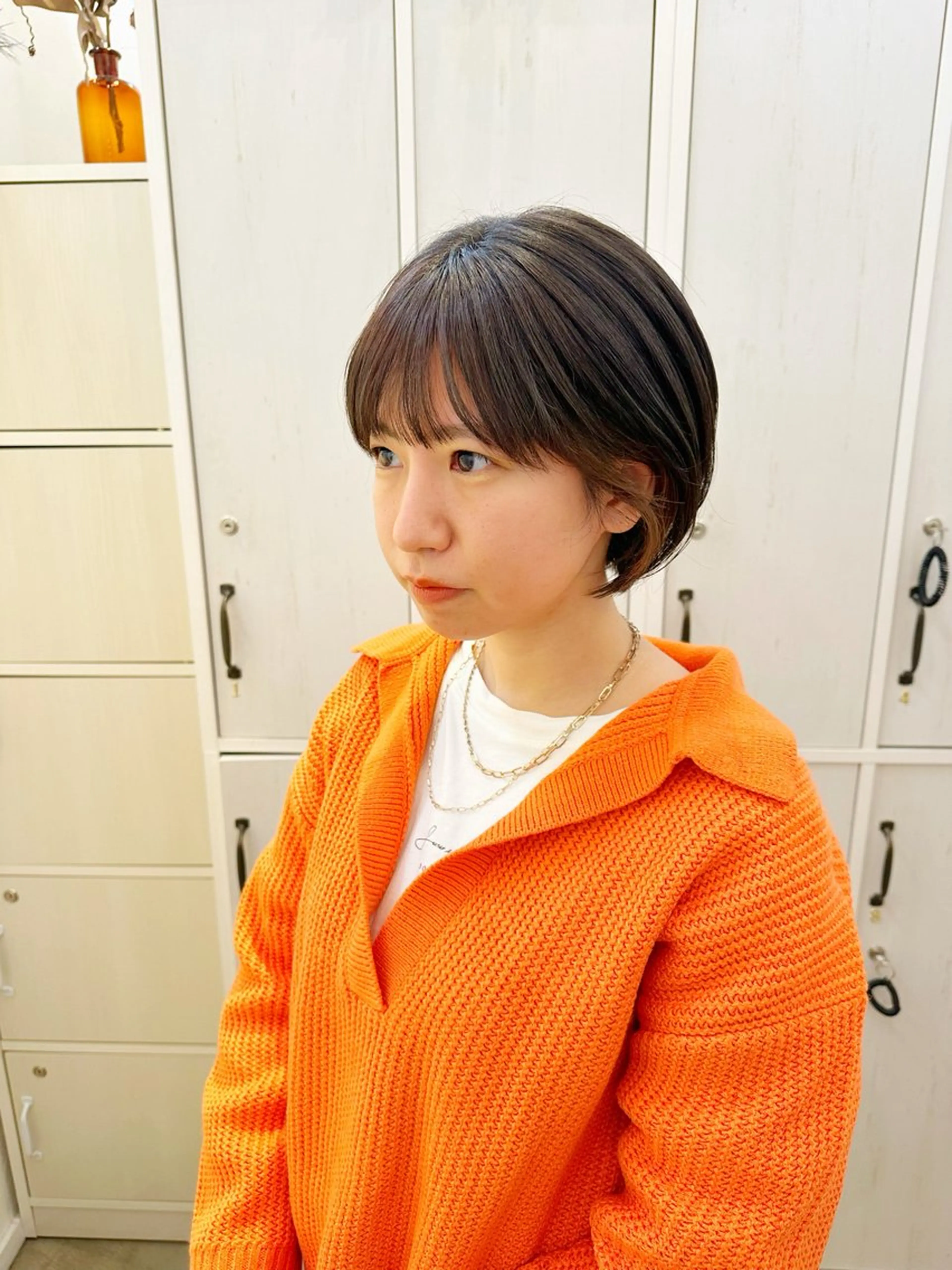 ショート くせ毛 👑銀座ショート/ 絶壁補正/金子涼👑のヘアスタイル