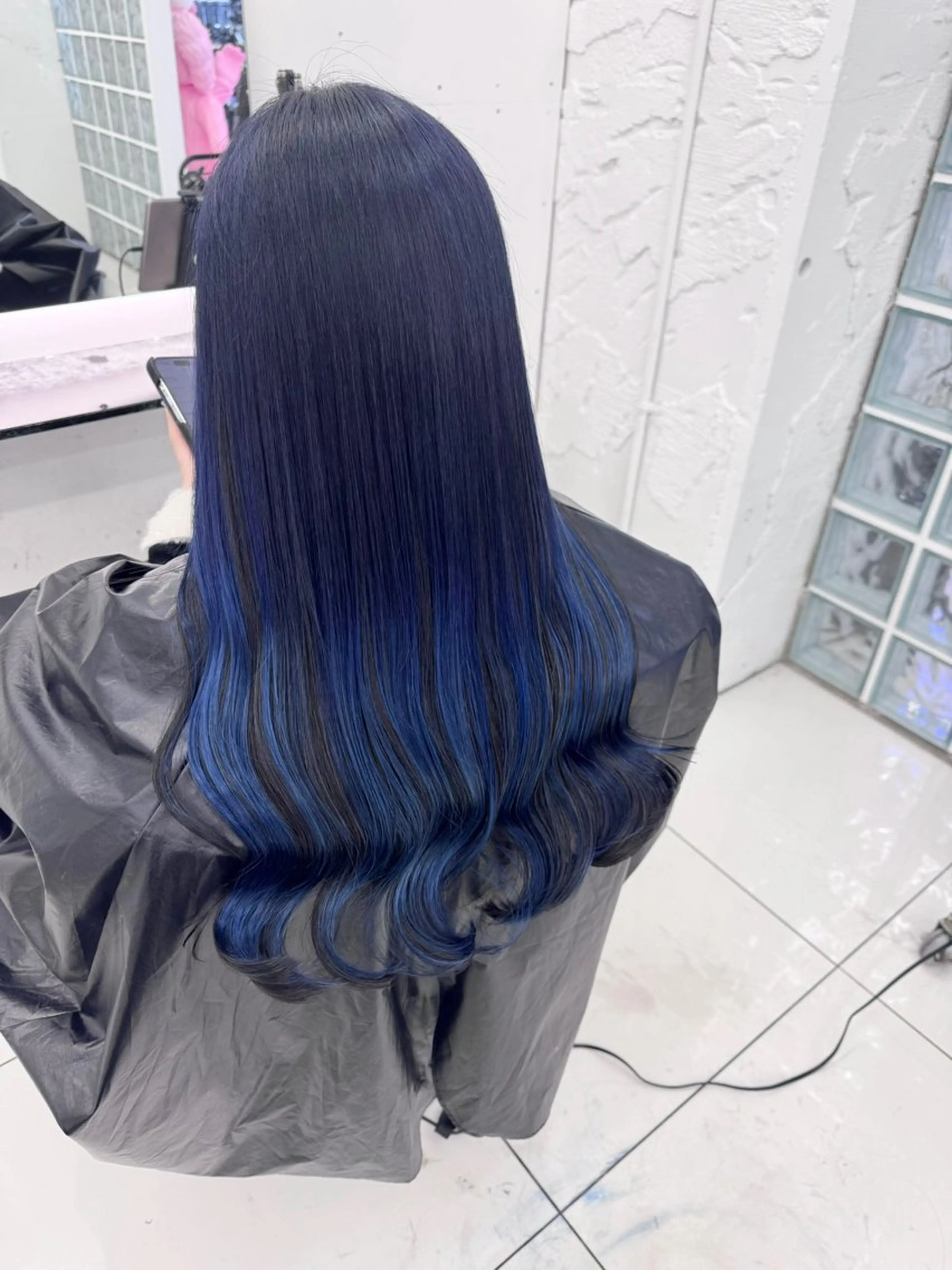 ロング 家田 竜のヘアスタイル