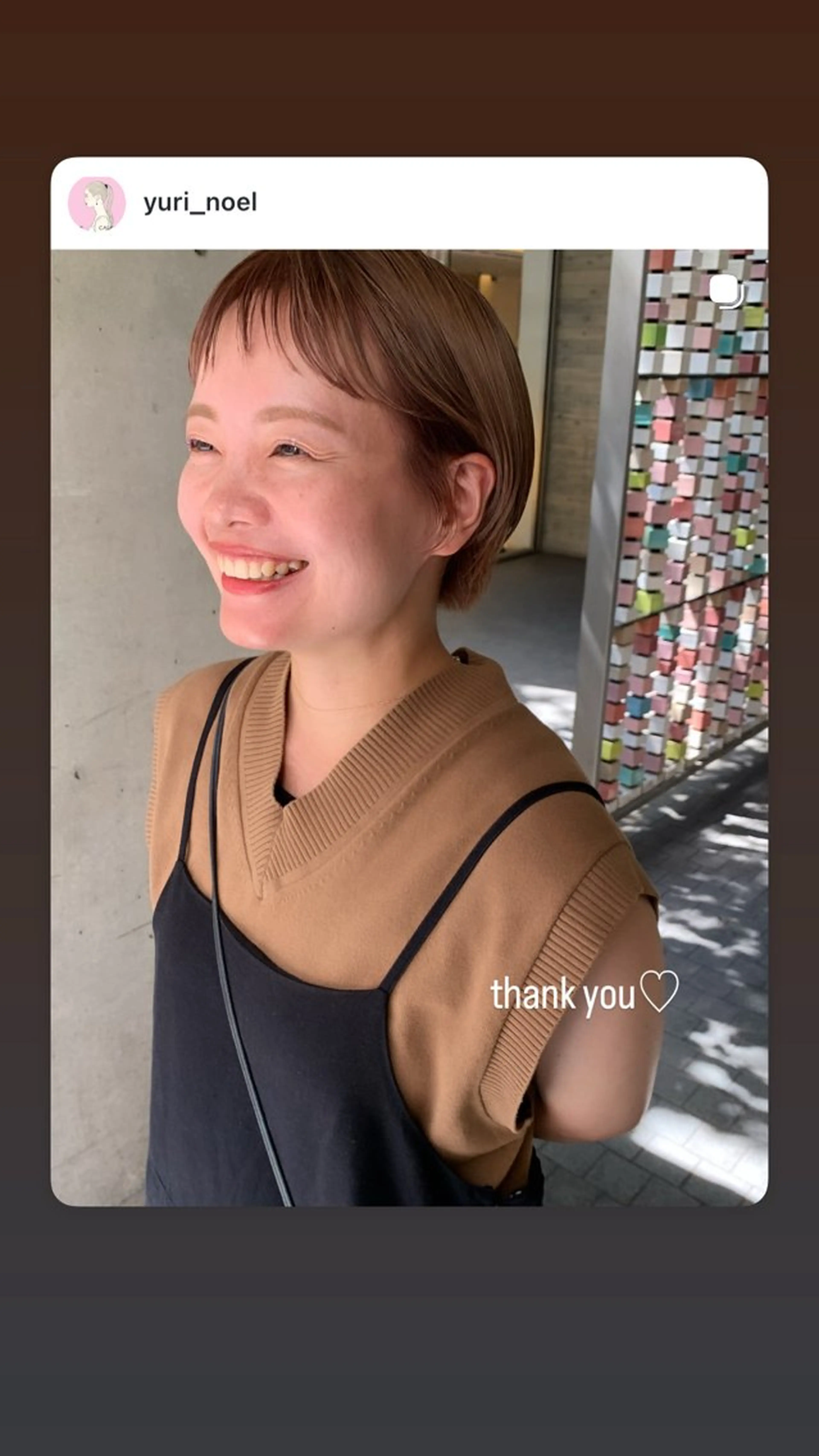 ショート カラー カット ヘアカラー rico_by ヘアとアイブロウの眉毛・アイブロウイメージ