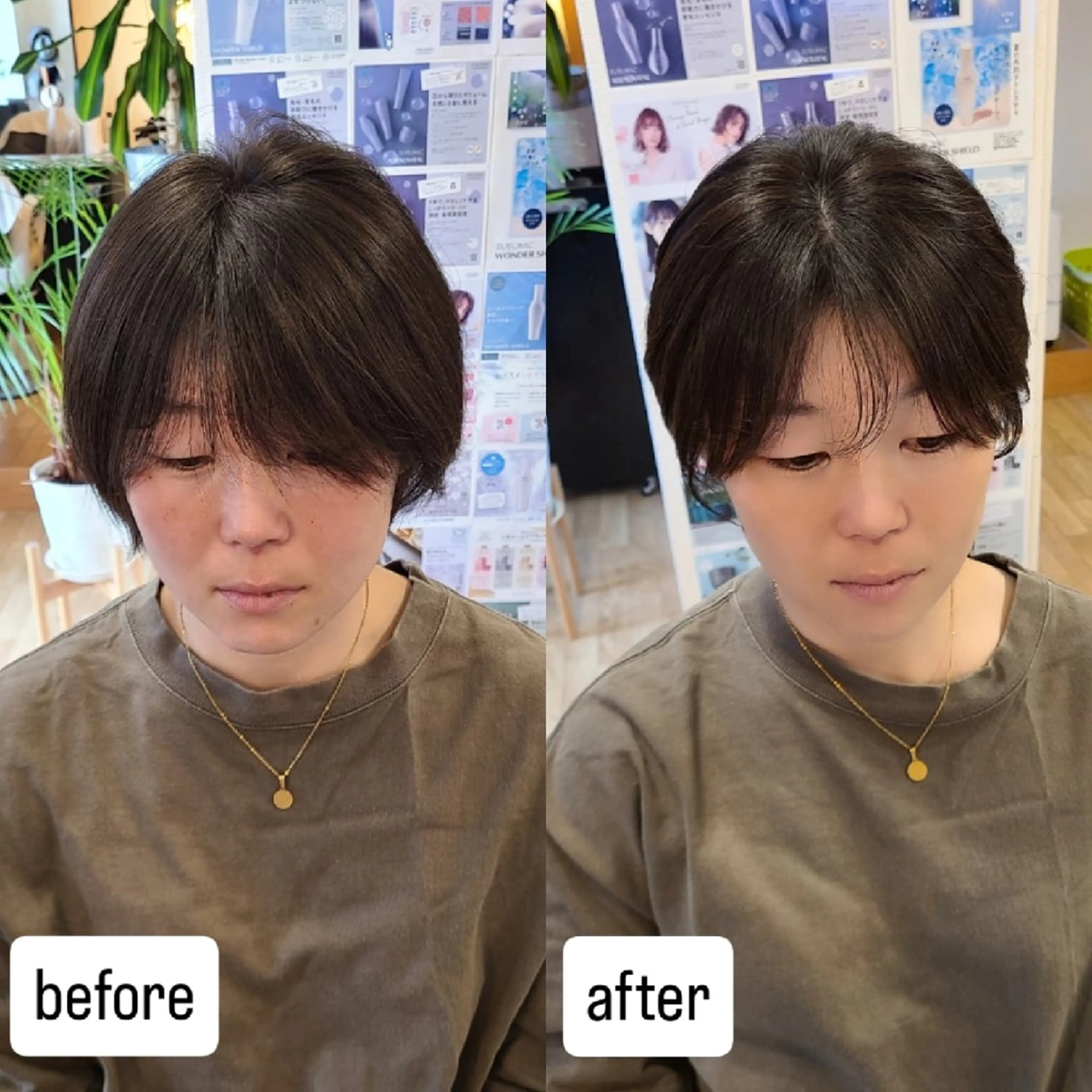 ショート シ マのヘアスタイル