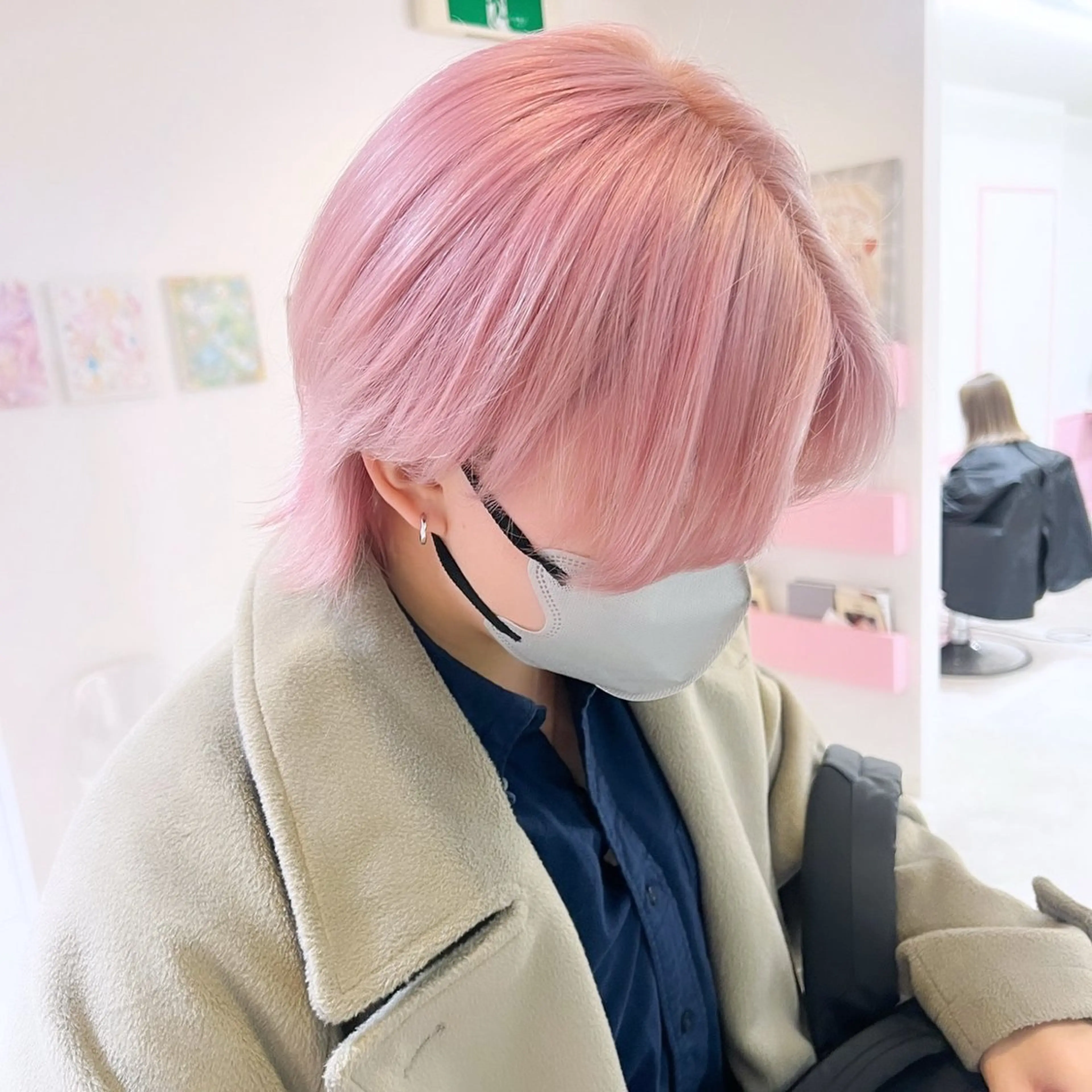 カラー ヘアアレンジ ハイトーンカラー ヘアカラー トリートメント 艶髪ハイトーン/ ブロンド/Nagiのヘアスタイル