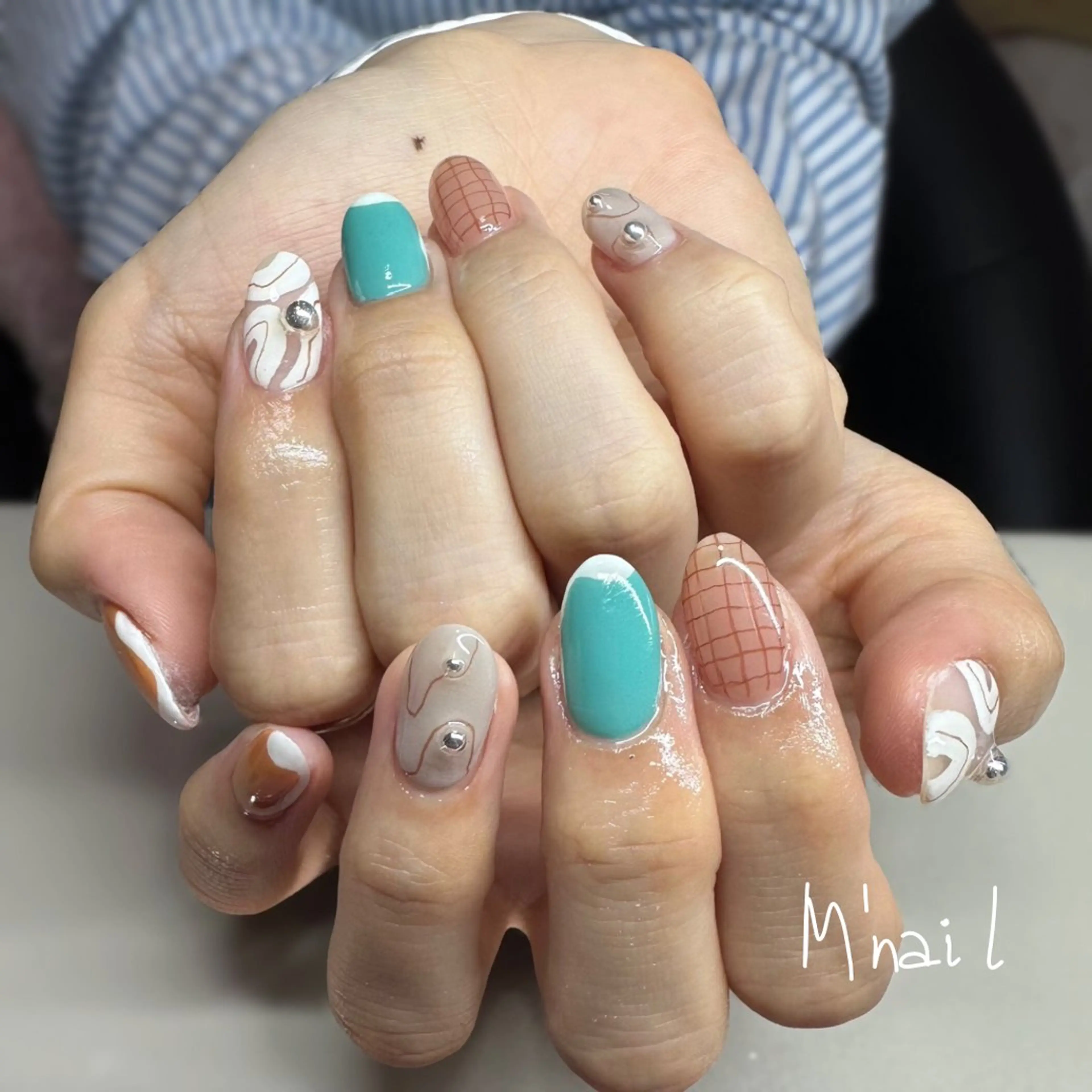 ネイル ハンドネイル M' nailのネイルデザイン