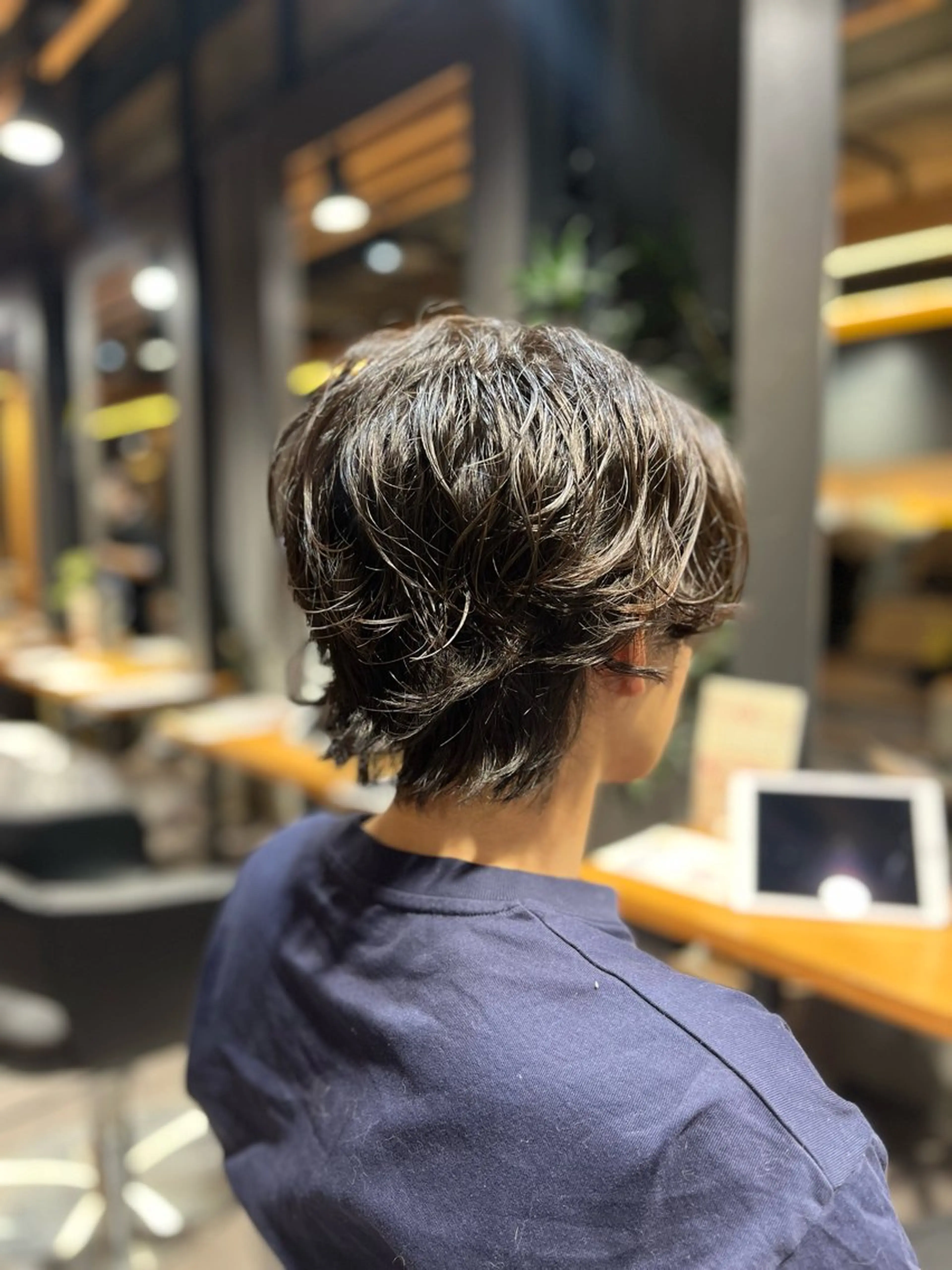 パーマ メンズ plune 村松のヘアスタイル