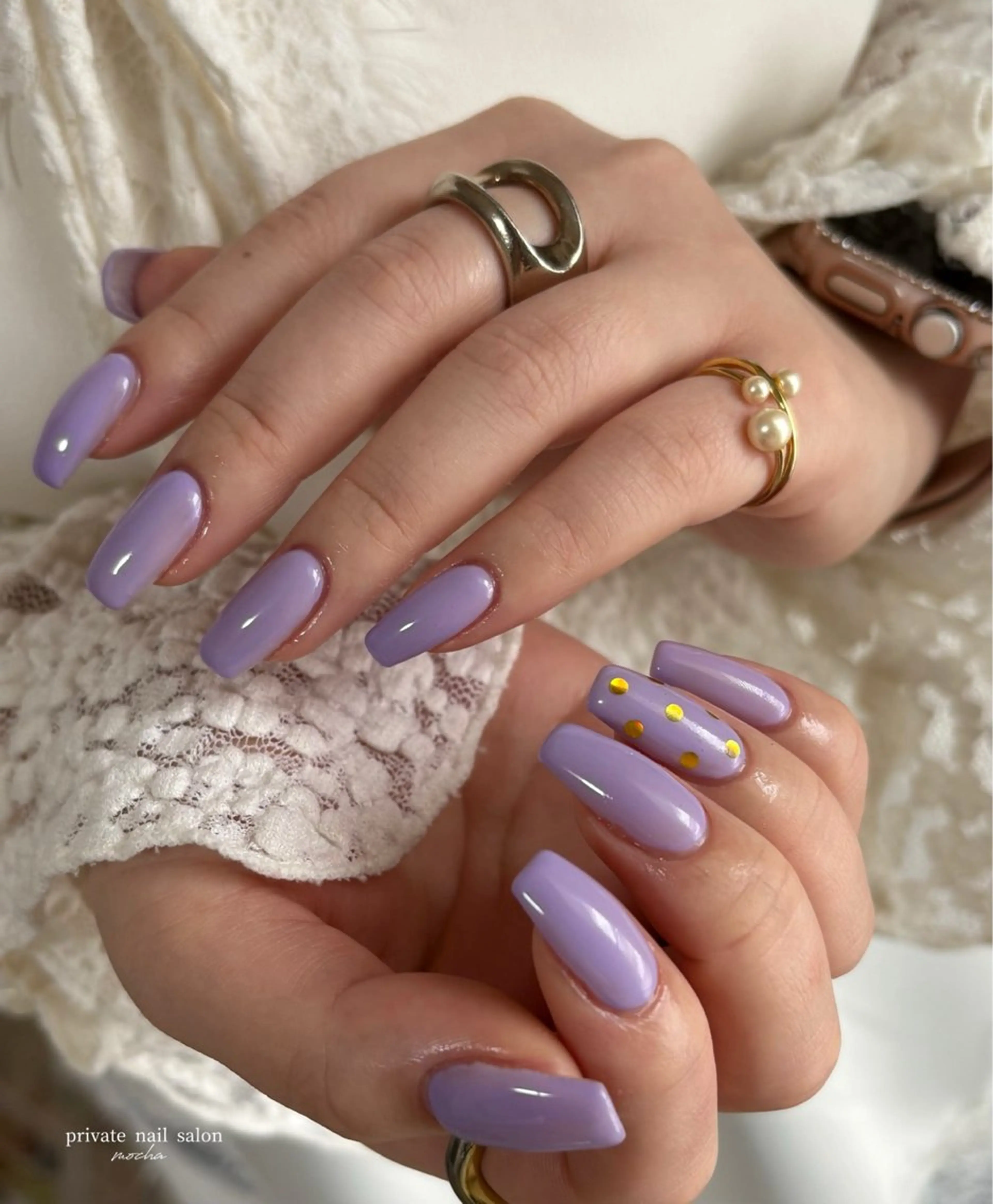 ネイル カジュアル フレンチネイル マグネットネイル ミラーネイル ニュアンスネイル ハンドネイル mocha nailのネイルデザイン