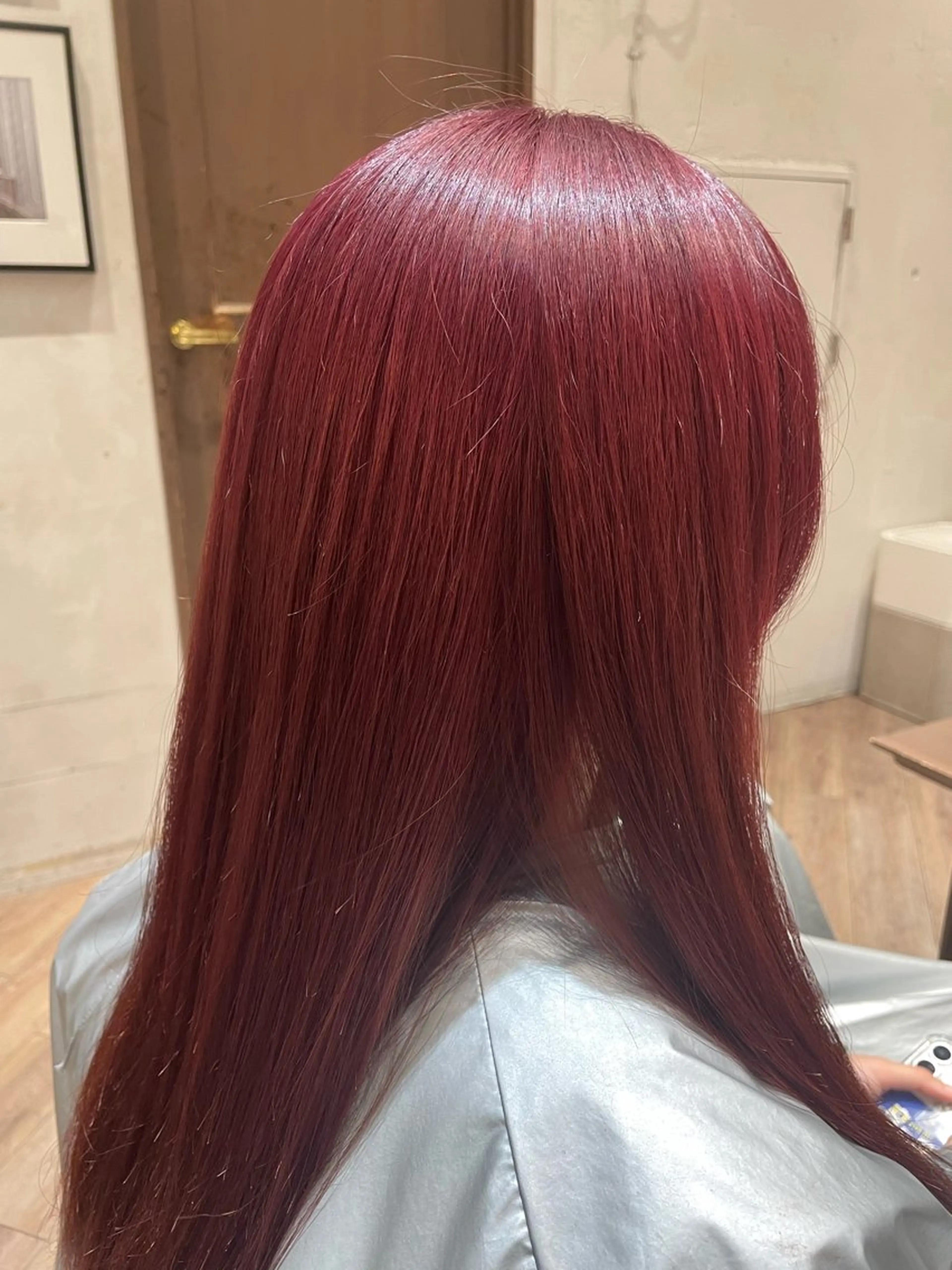 ロング カラー 森 泉琴のヘアスタイル