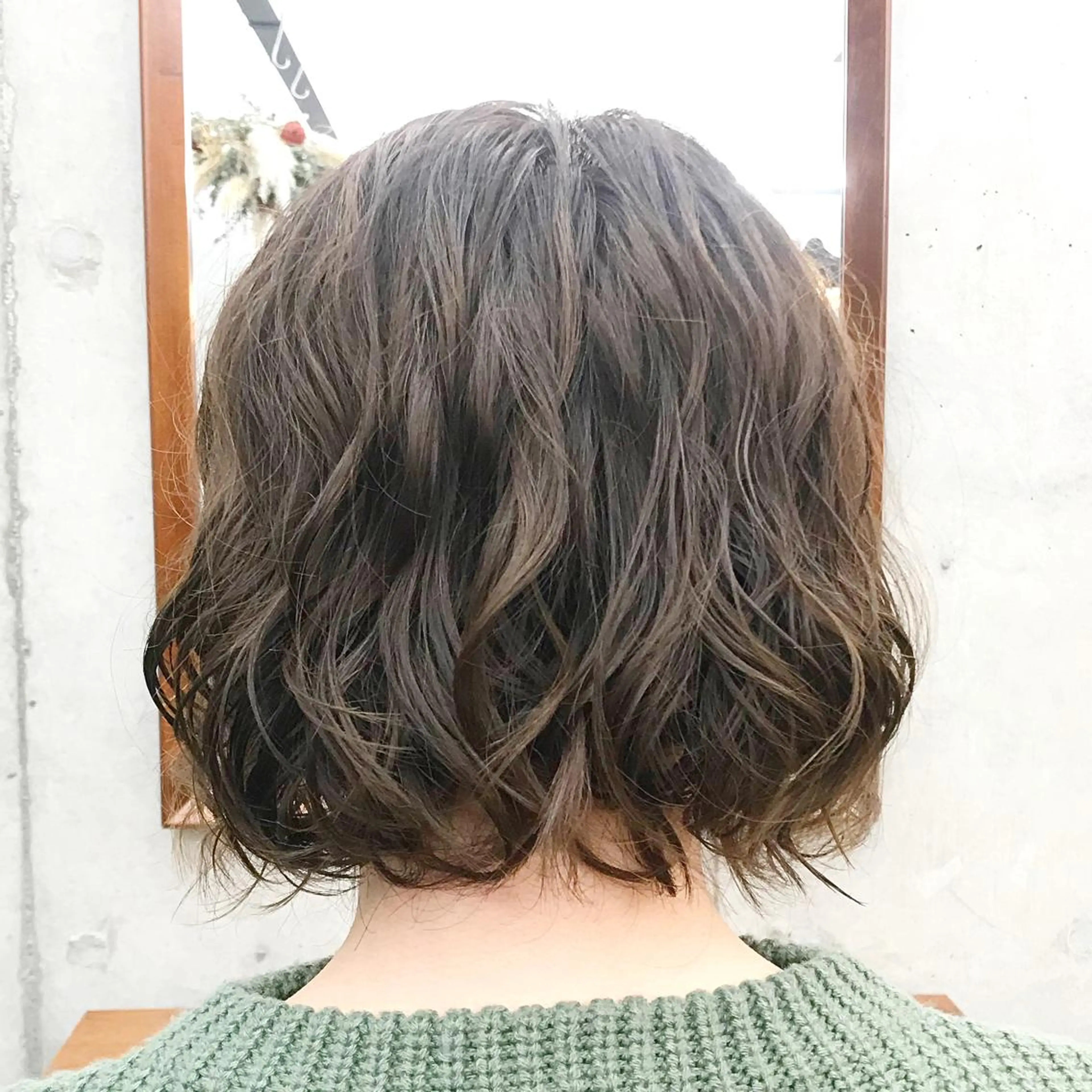 ショート パーマ ボブ カット パーマ トリートメント ✂︎ウルフ・ショート ✂︎MIKUNIのヘアスタイル
