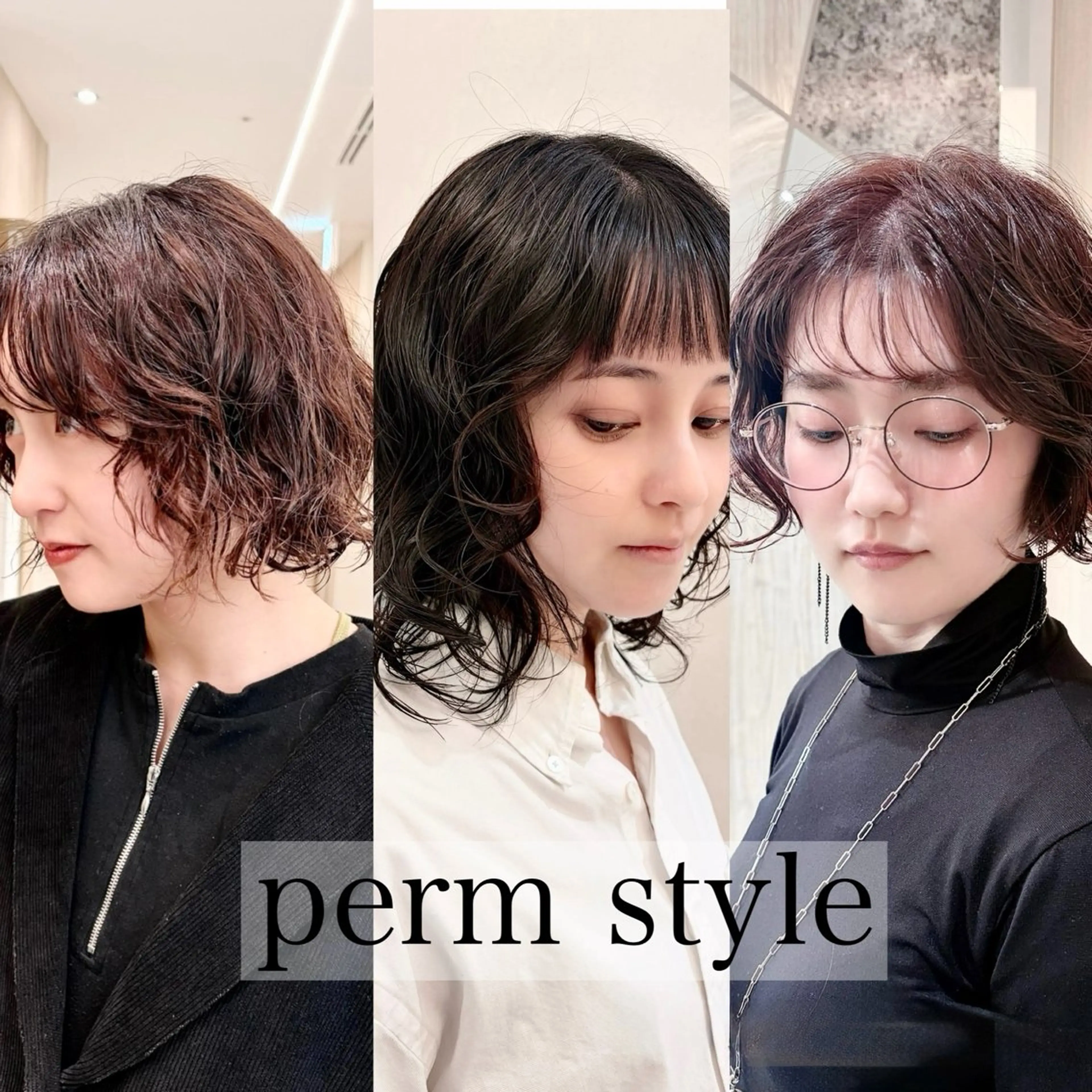ショート カット パーマ カット特化 /BLUET/新宿のヘアスタイル
