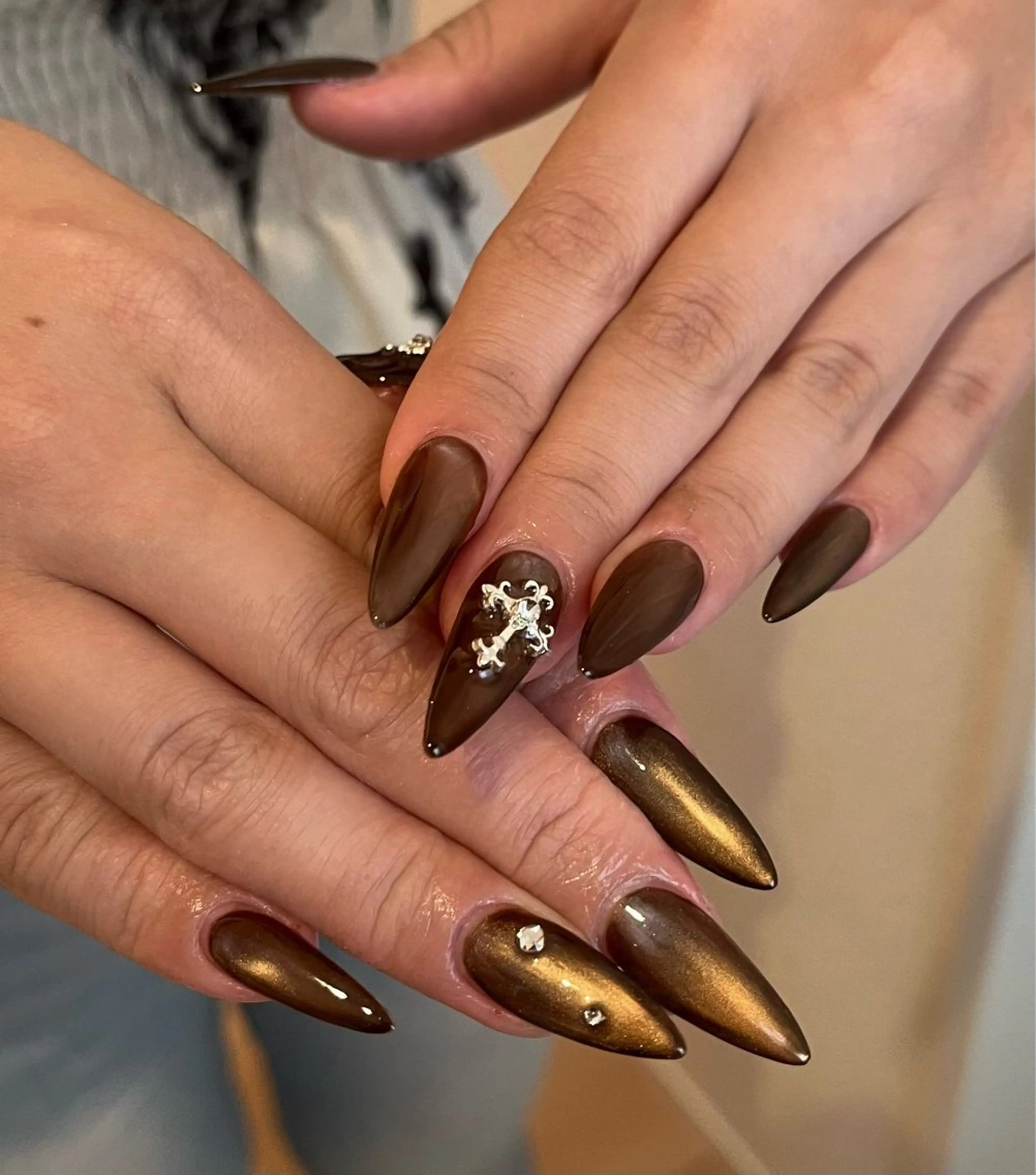 ネイル ハンドネイル 五十嵐 莉奈のネイルデザイン