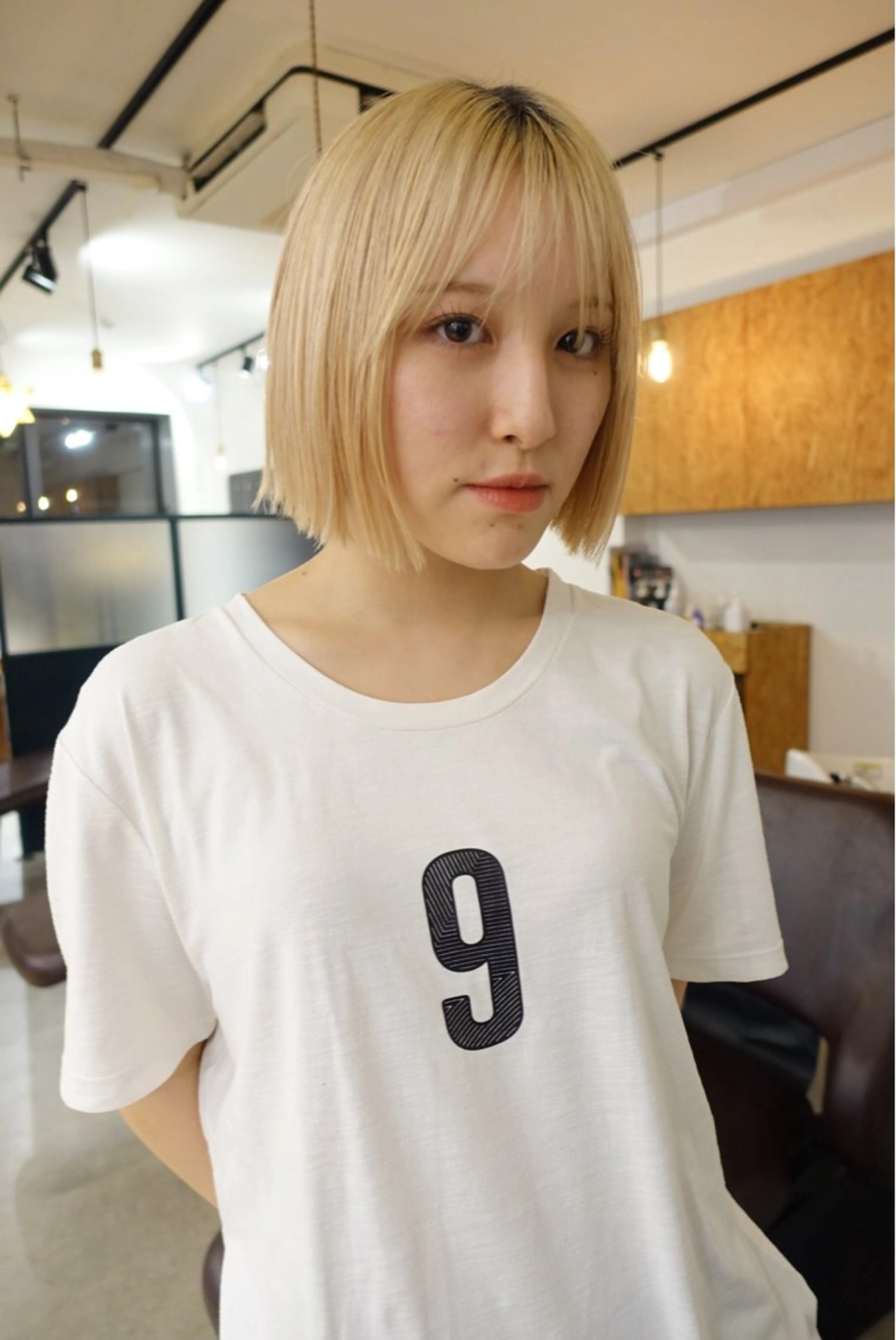 ミディアム カラー カット YUUKI/ウルフ .ボブパーマのヘアスタイル