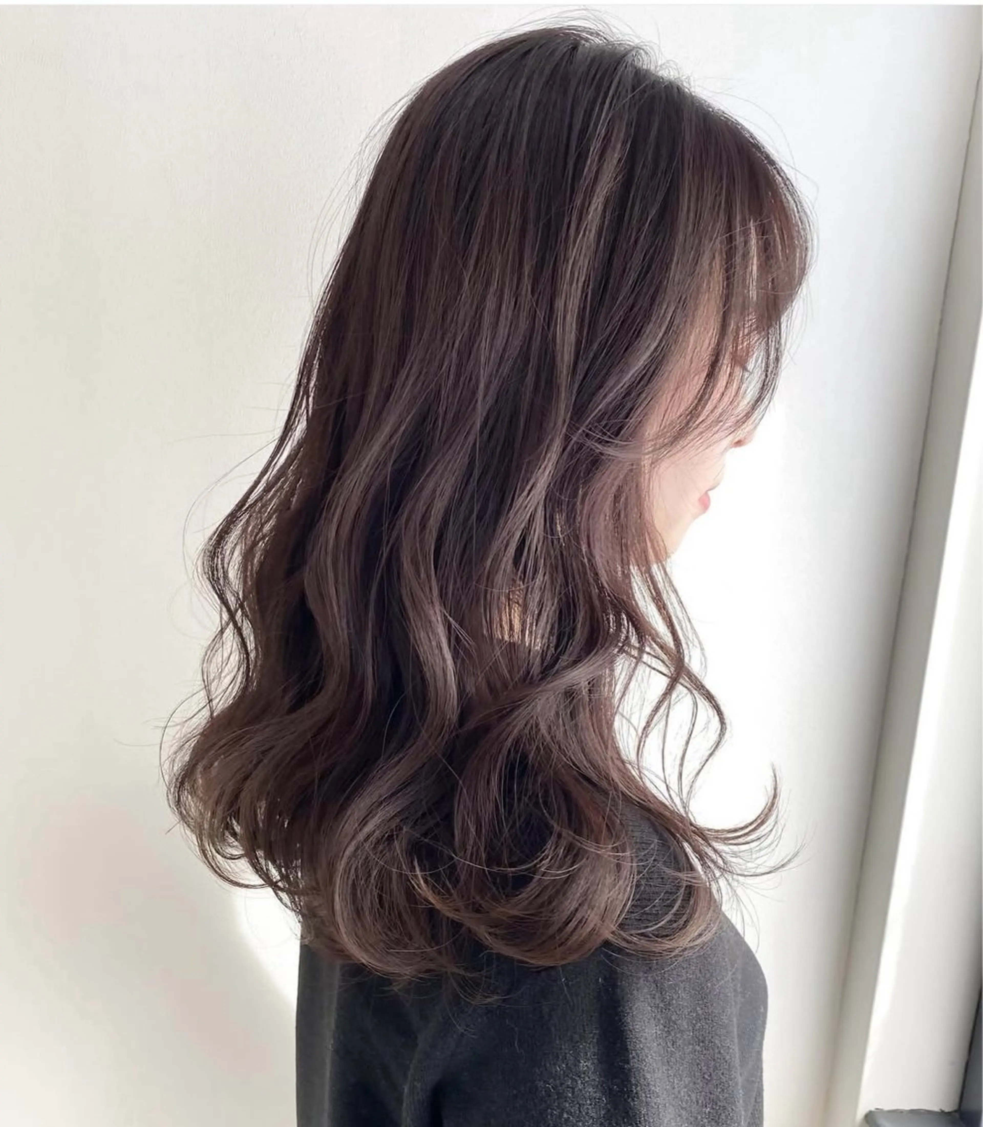 ロング カラー 🩵梅田/艶カラー 花音のヘアスタイル