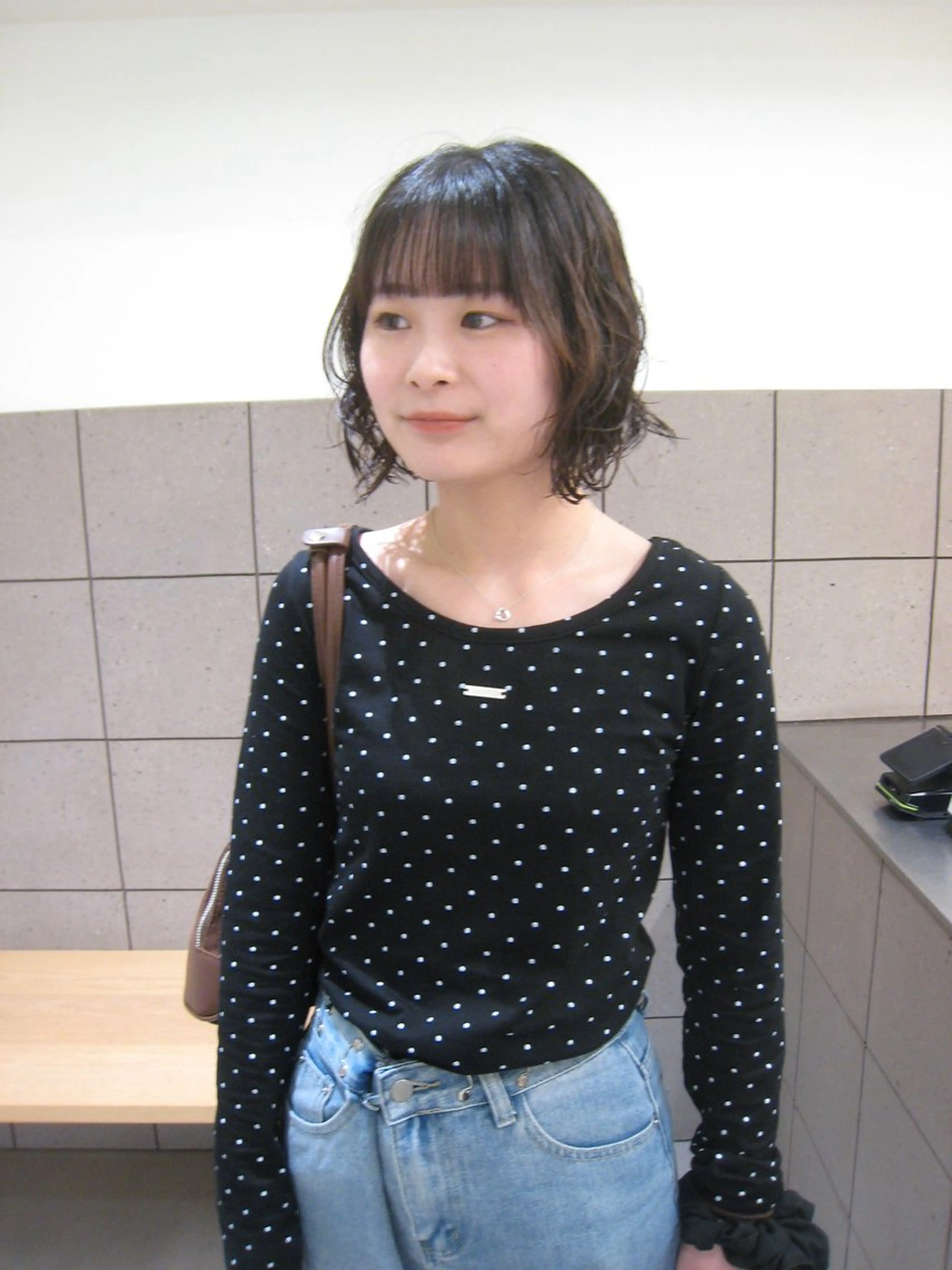 ミディアム パーマ カット パーマ natsuki /HUIのヘアスタイル