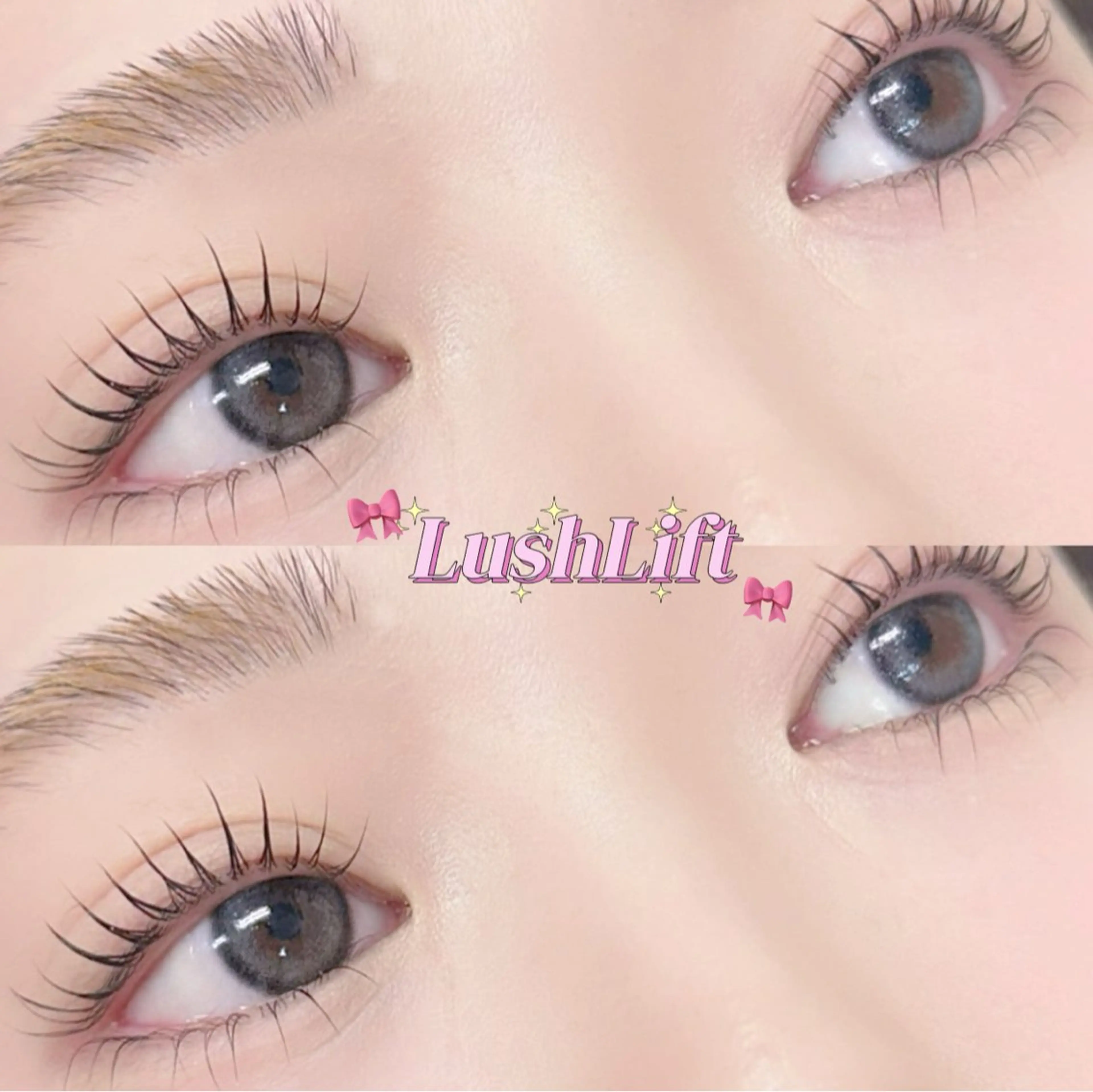 【上下まつげパーマ】上下でぱっちり感UP！！👀🩵［八王子/まつげパーマ］の写真