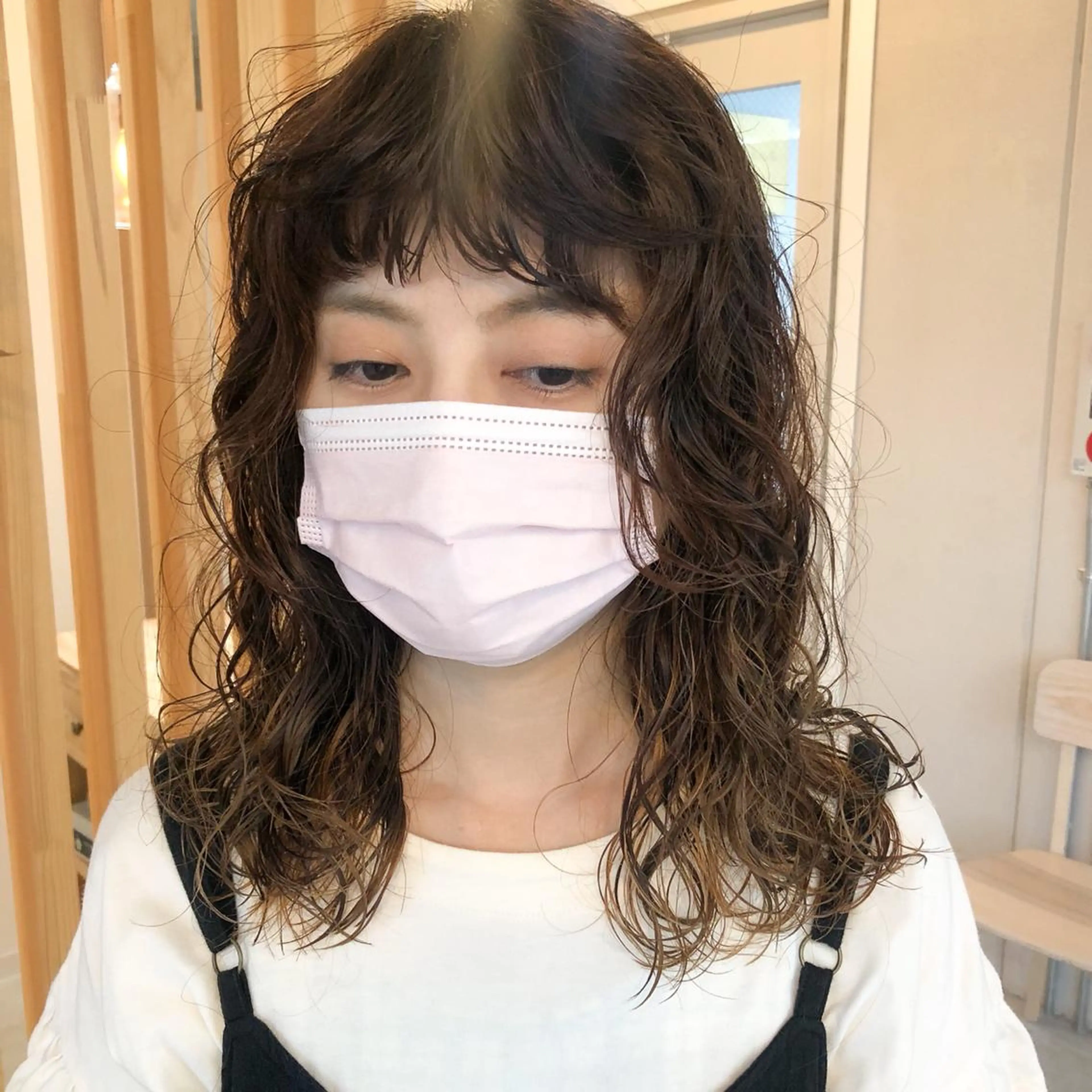 ミディアム パーマ エトウリクシ パーマ美容師のヘアスタイル