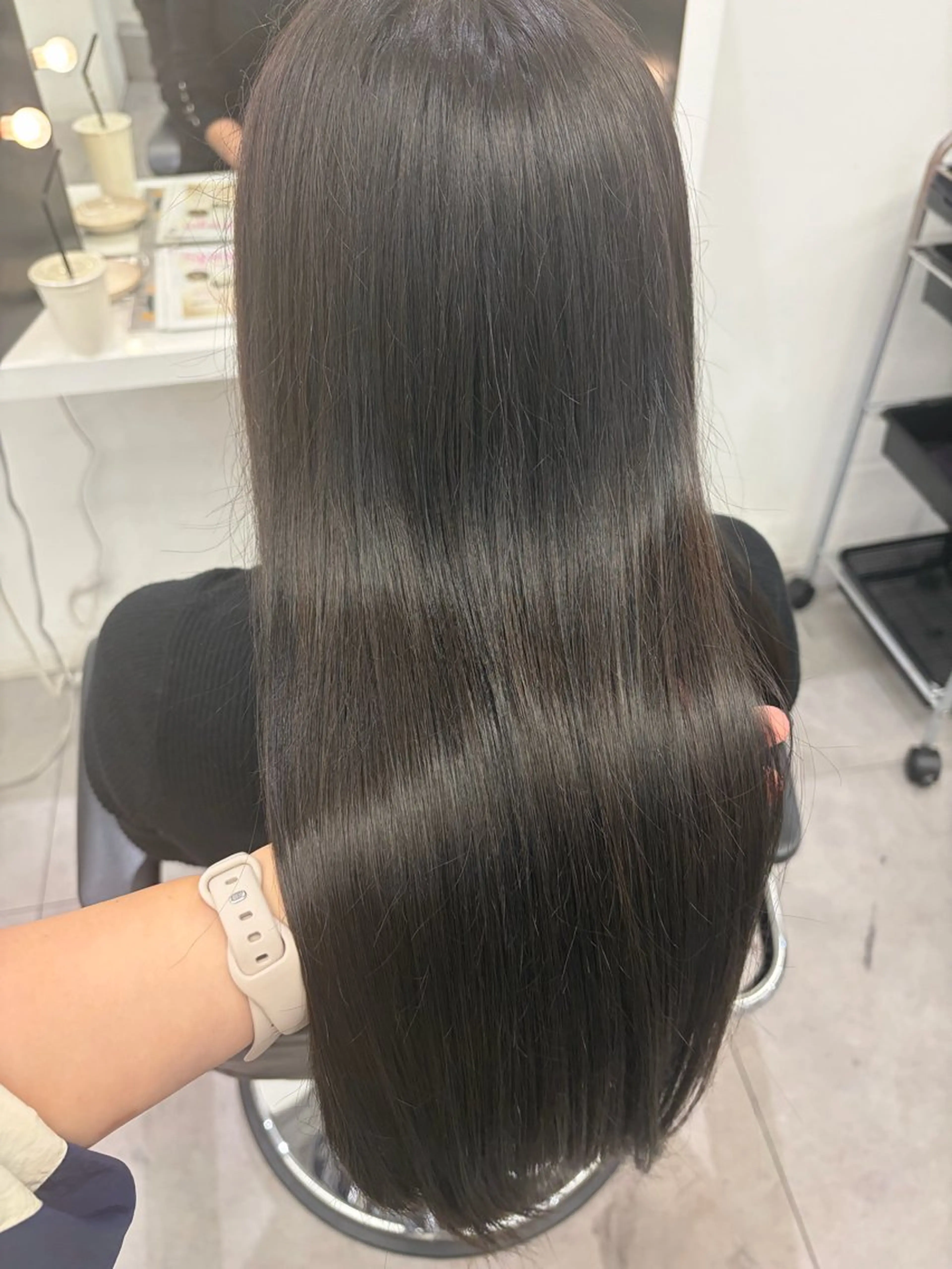 ロング カラー ヘアカラー トリートメント まいか/ カラーモデル様大募集のヘアスタイル