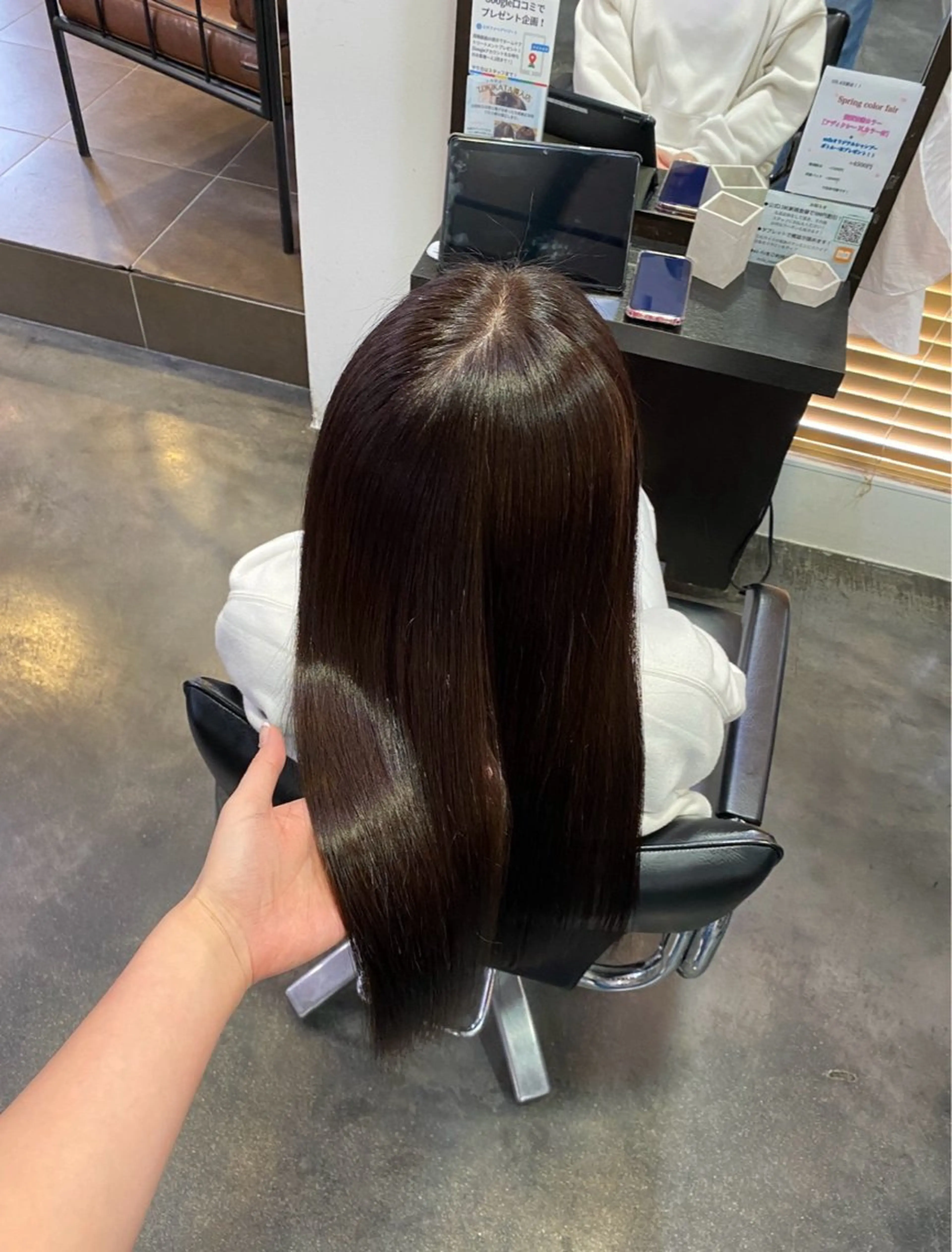 カラー 瀬田/韓国レイヤー/ トレンドヘア石田亜弥のヘアスタイル