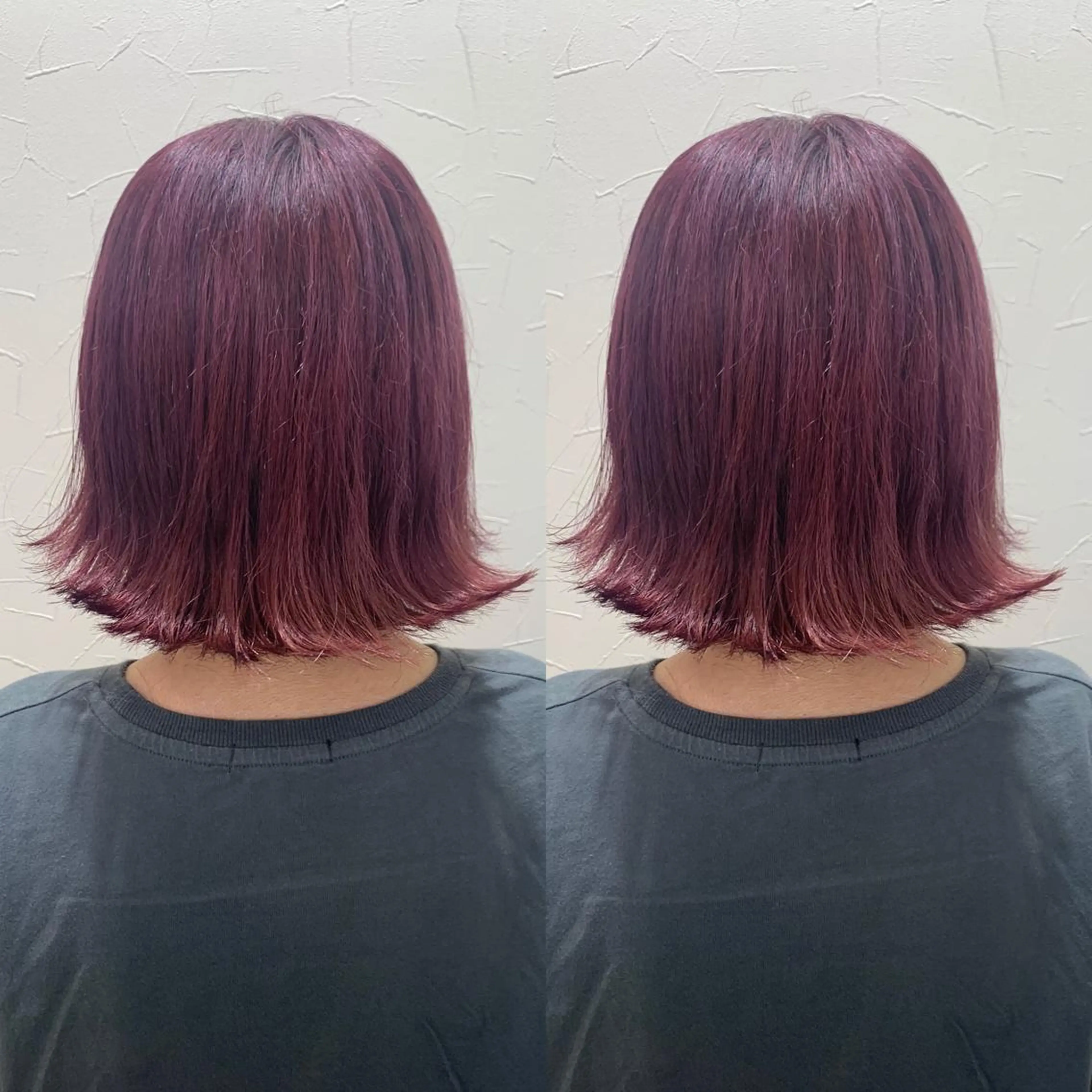 ミディアム 外ハネヘア カット パーマ お悩み、似合わせ提案 将真のヘアスタイル