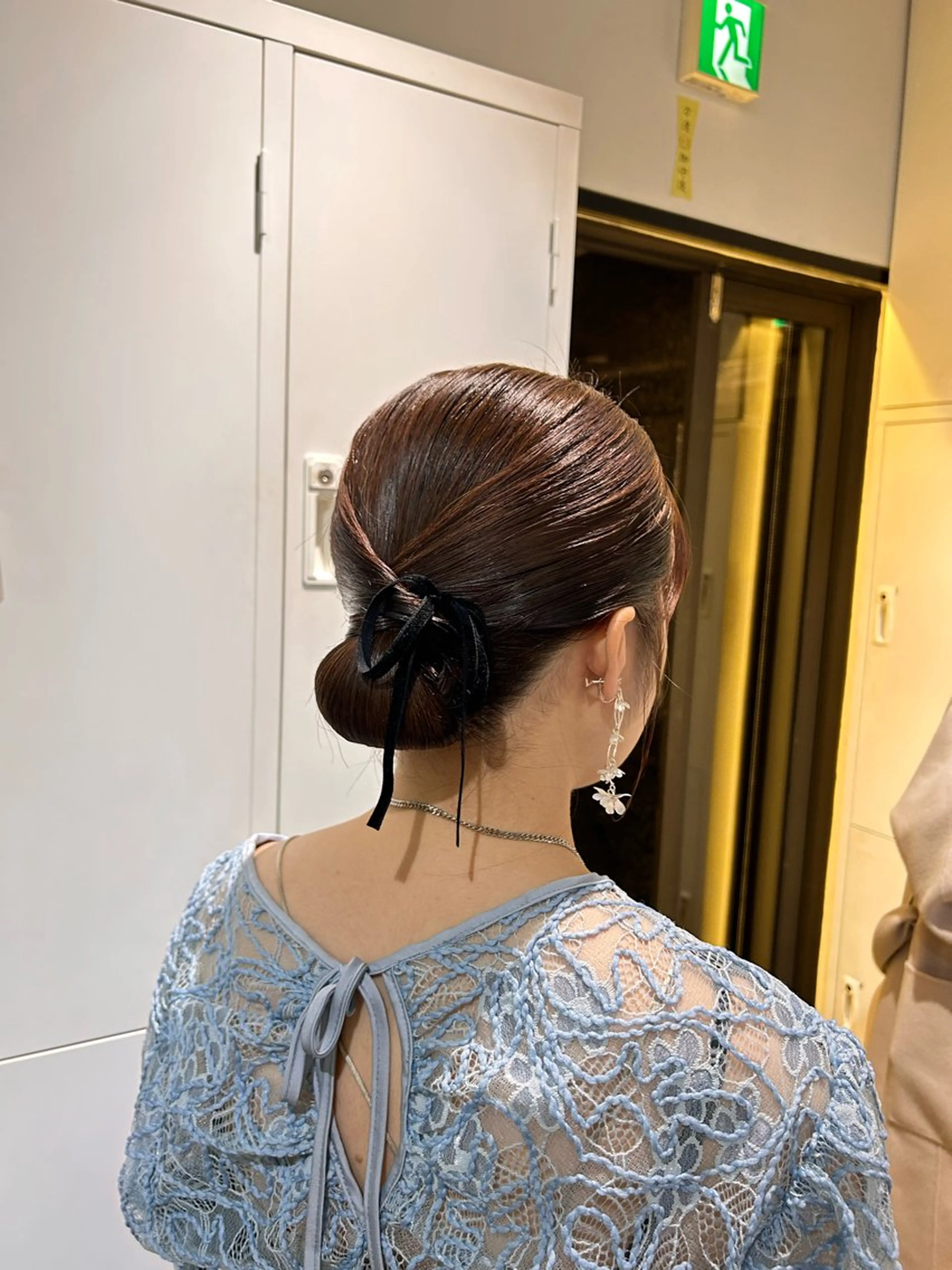 ヘアアレンジ ボブ 大阪美容室 Rioのヘアスタイル