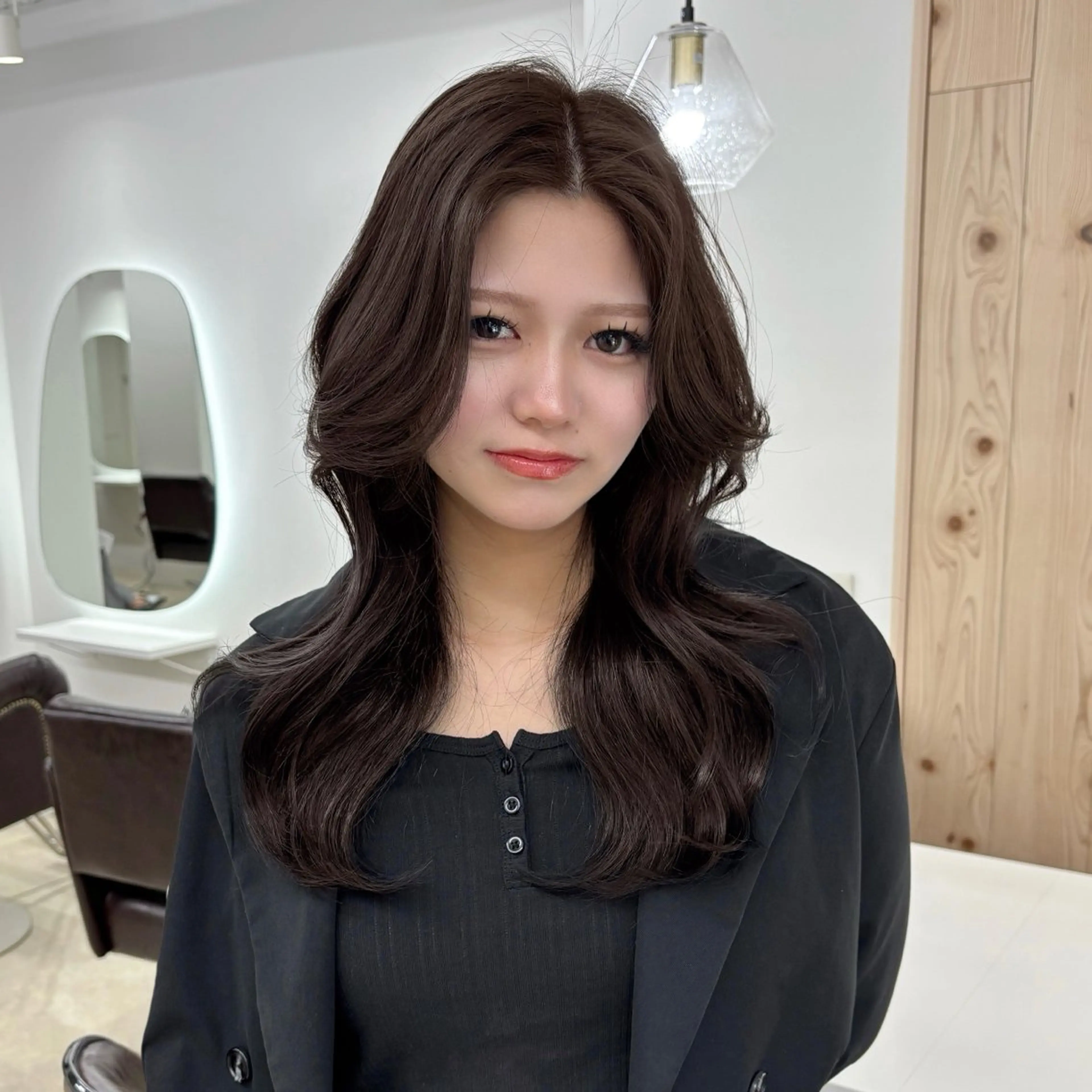 【🍭3回まで使える🍭】TOKIOプレミアムトリートメント+イルミナカラー+くびれるカット🫧#韓国へアの写真