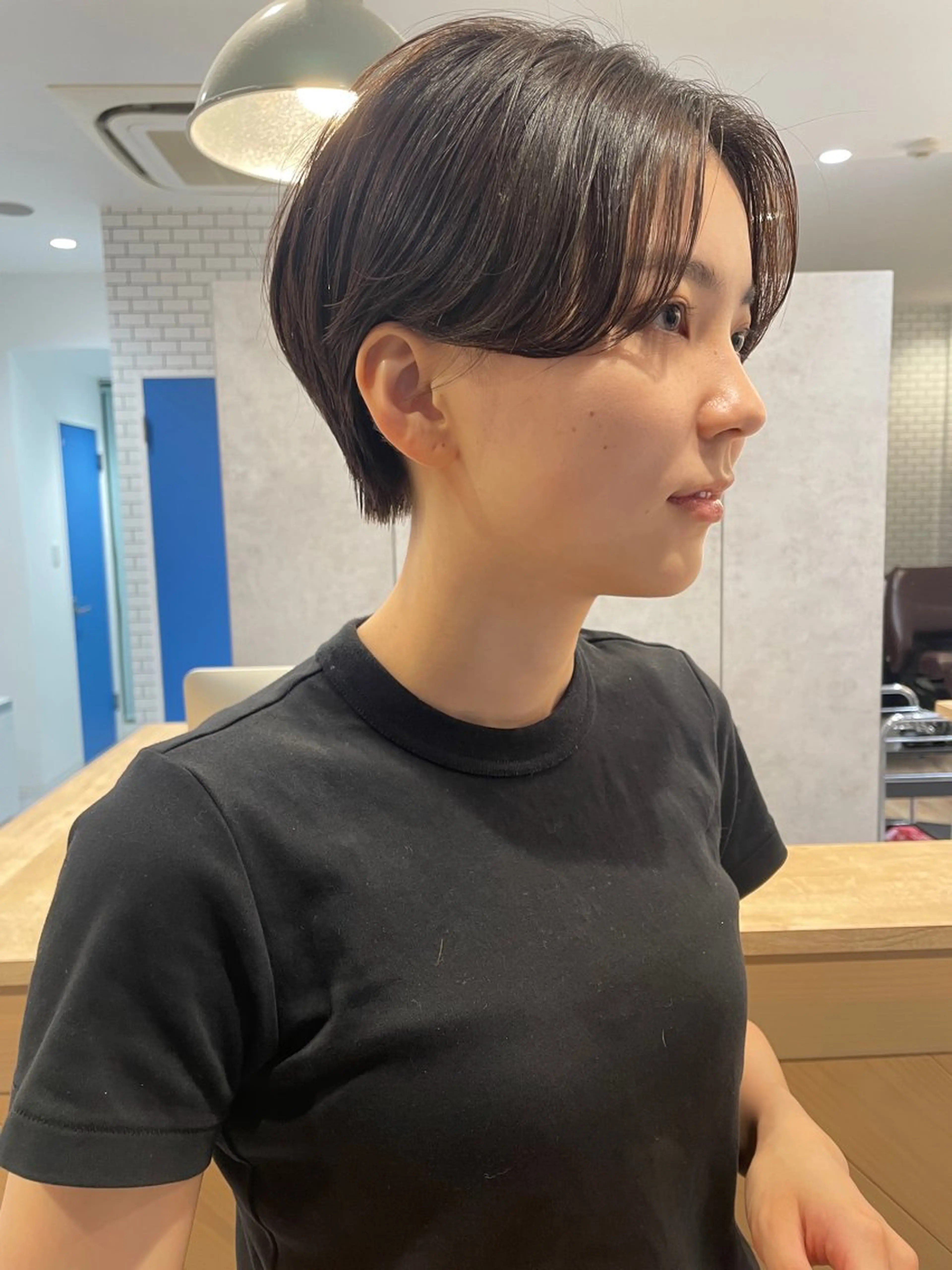 ショート カット ヘッドスパ 🌵ボブ/切りっぱな し/ショート藤長芽生のヘアスタイル