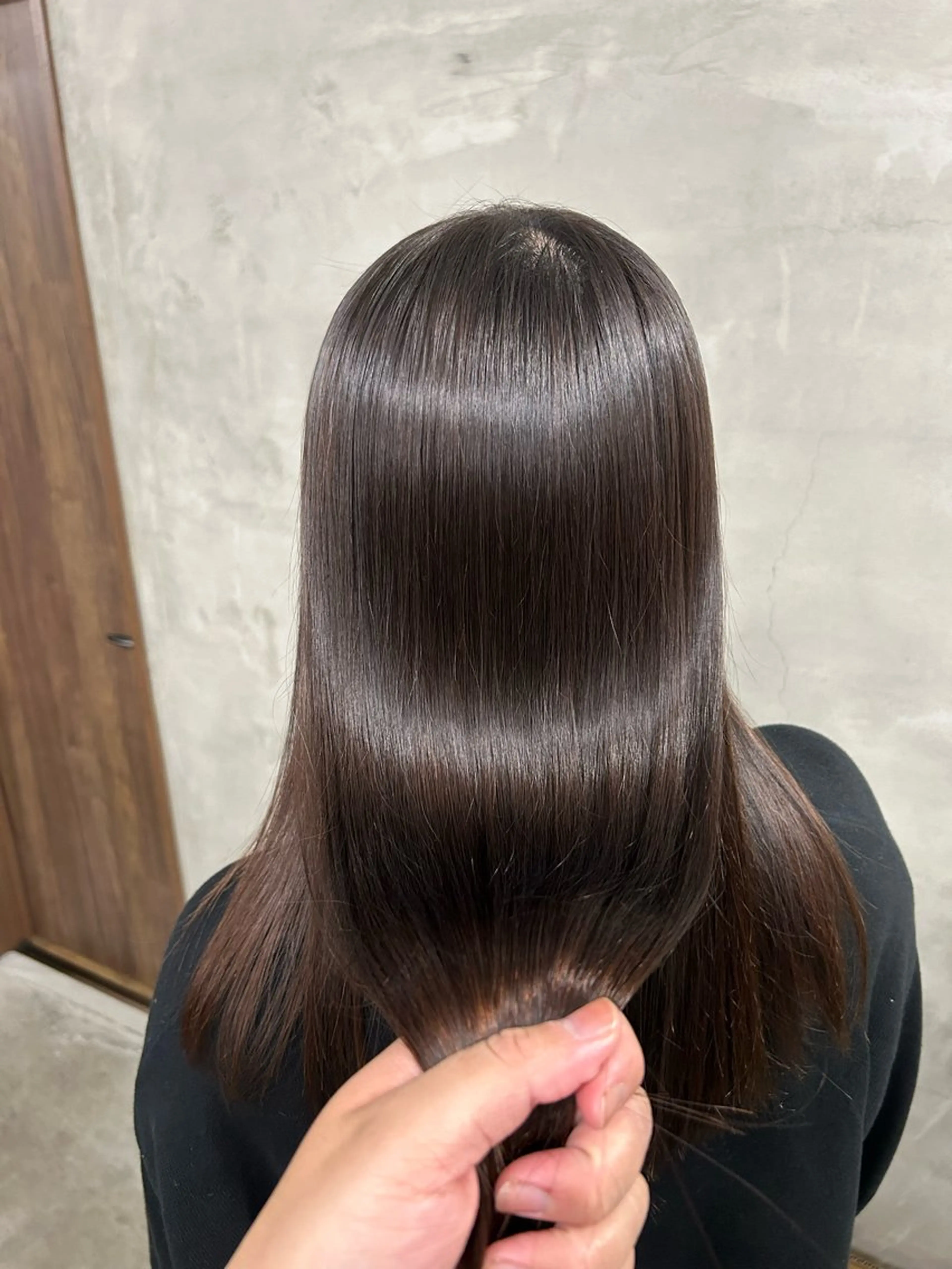 ロング ヘアカラー トリートメント 🌟髪質改善と艶 ✨相場つかさのヘアスタイル
