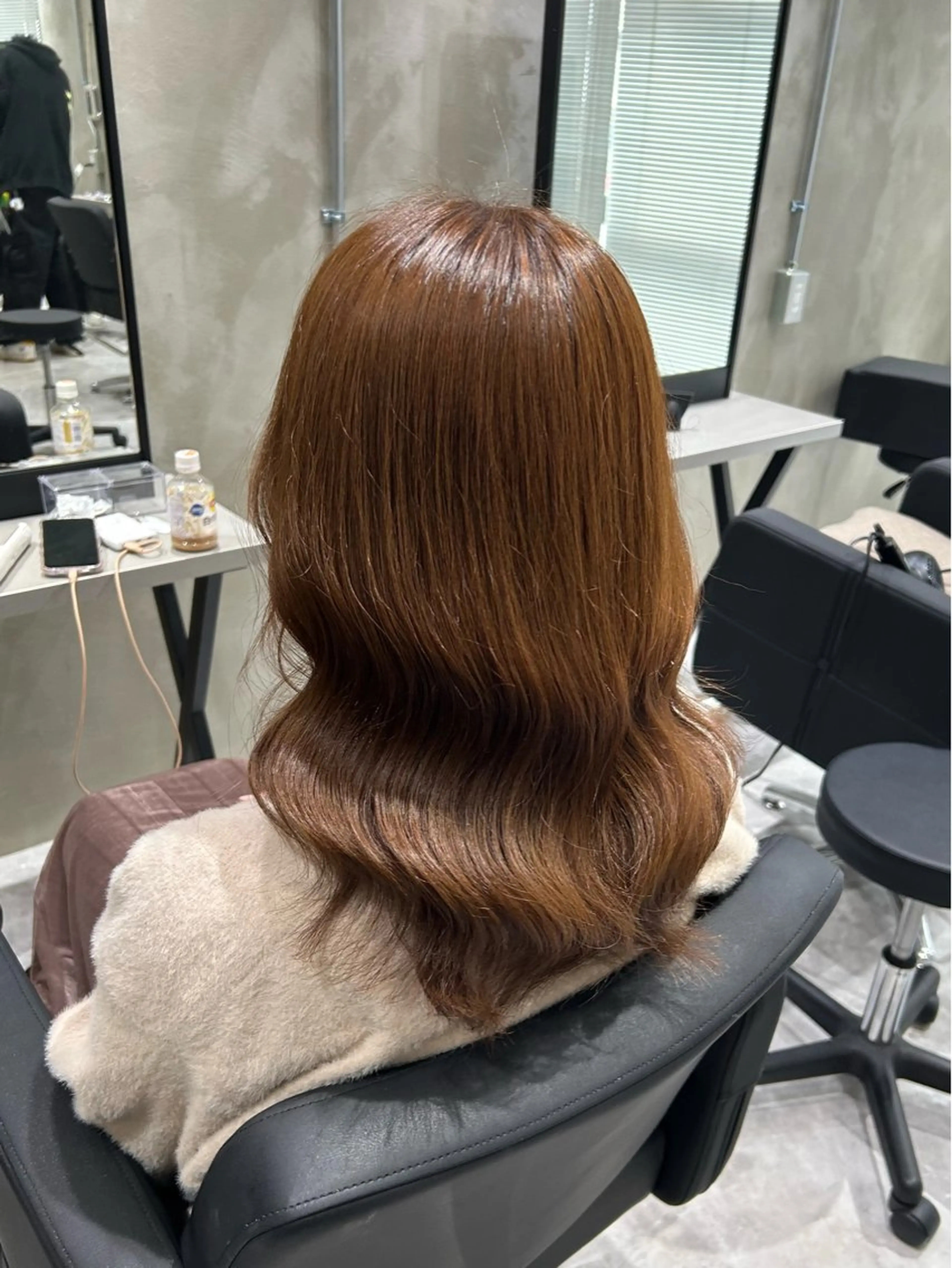 カラー ベージュカラー ワカナ モデル募集中🎀🫧のヘアスタイル