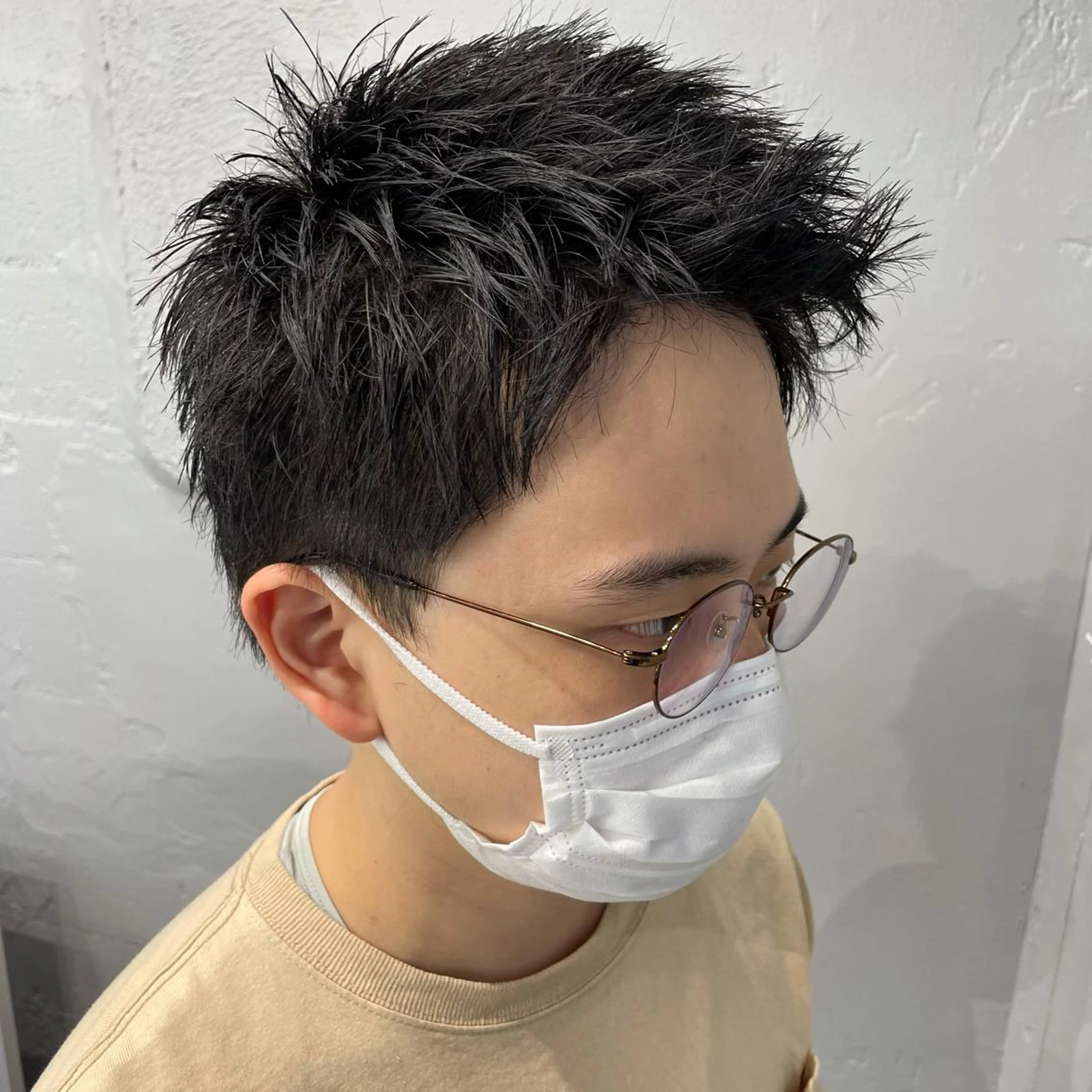 ショート カラー パーマ メンズ 🔥メンズカラー🔥 セヤシュウヘイのヘアスタイル