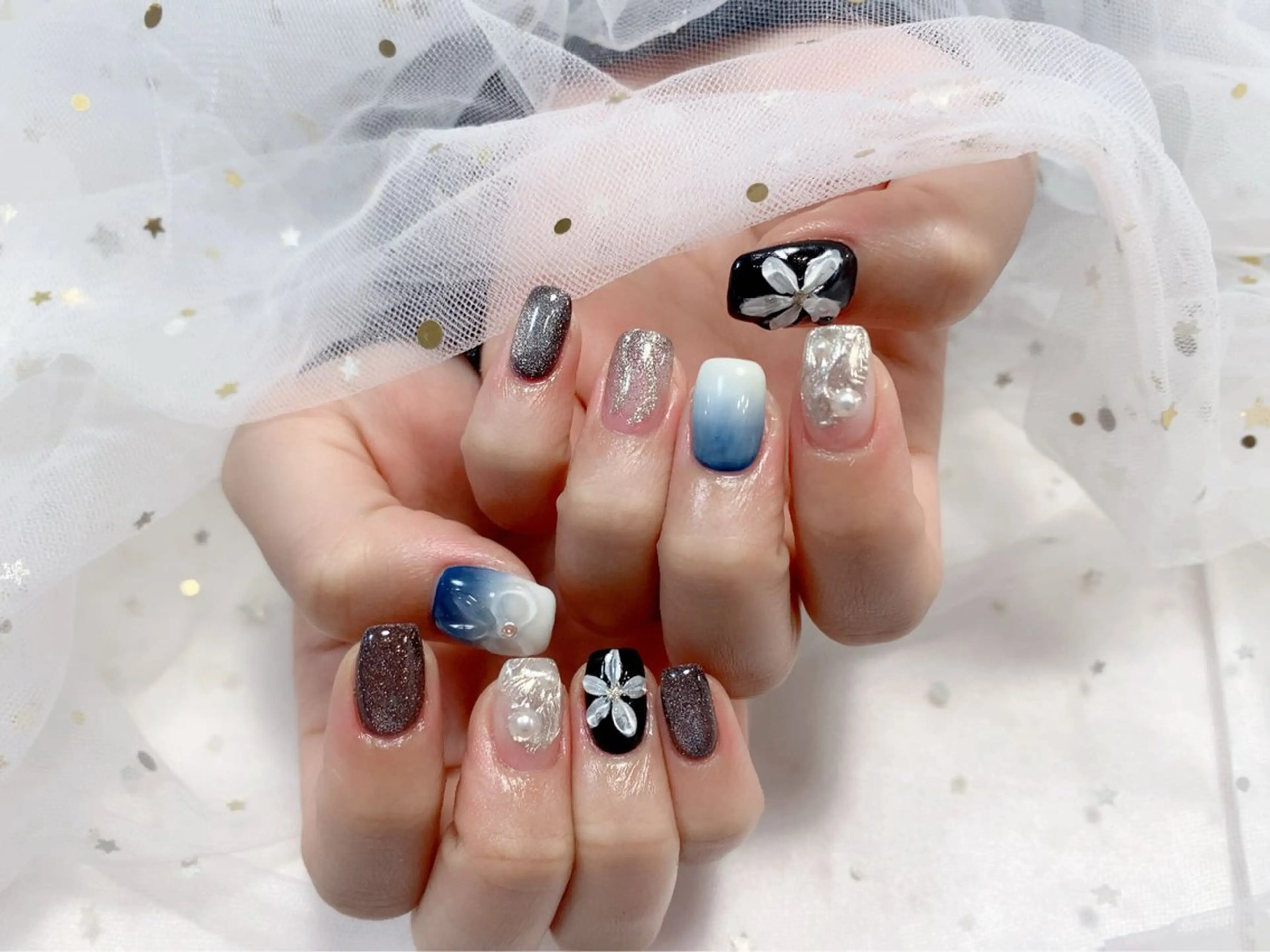 ネイル 夏ネイル ハンドネイル ジョリ kasumi🌹💅のネイルデザイン