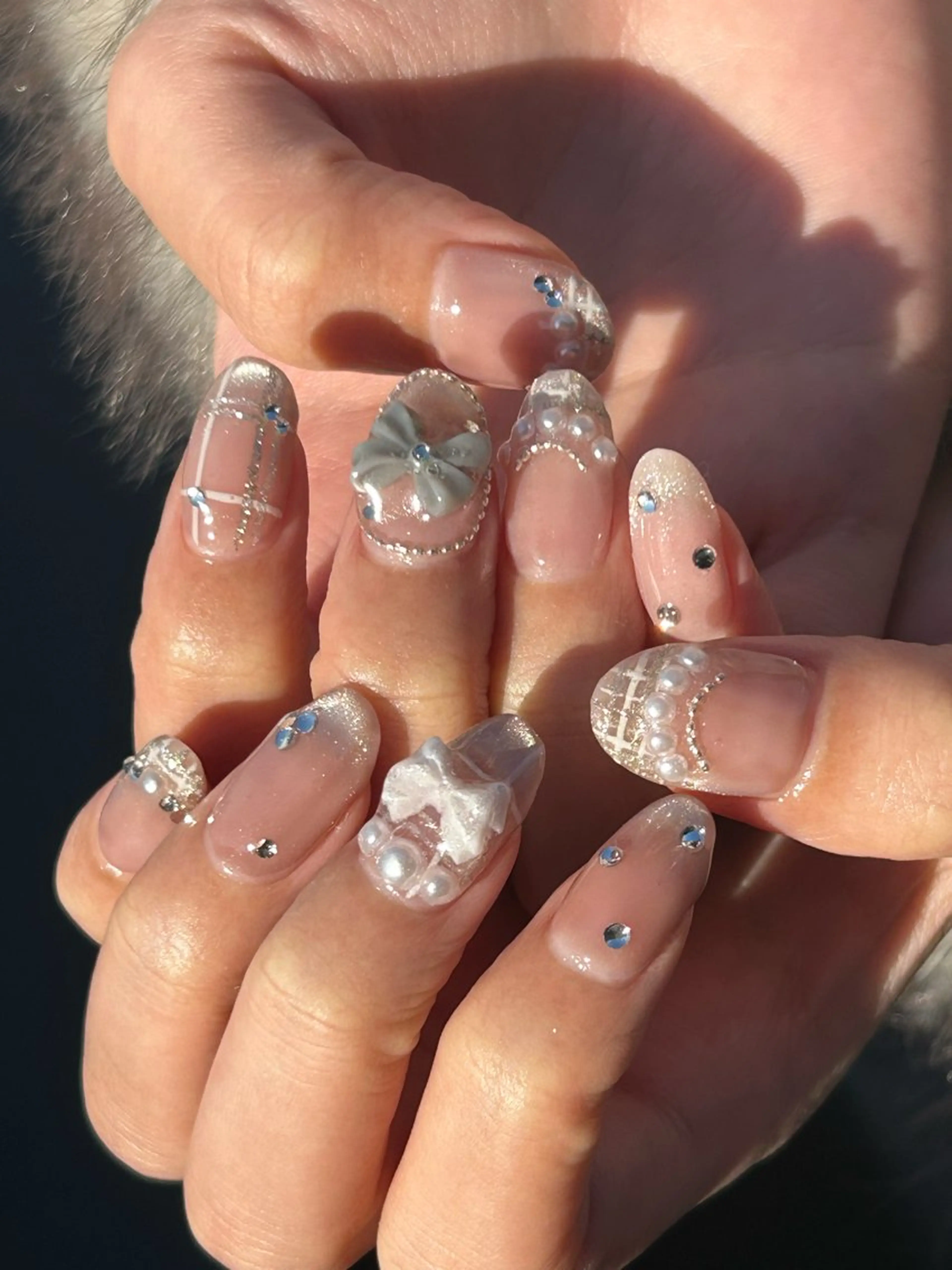 ネイル ハンドネイル Mana  🫧 パラジェル⌇自由が丘のネイルデザイン