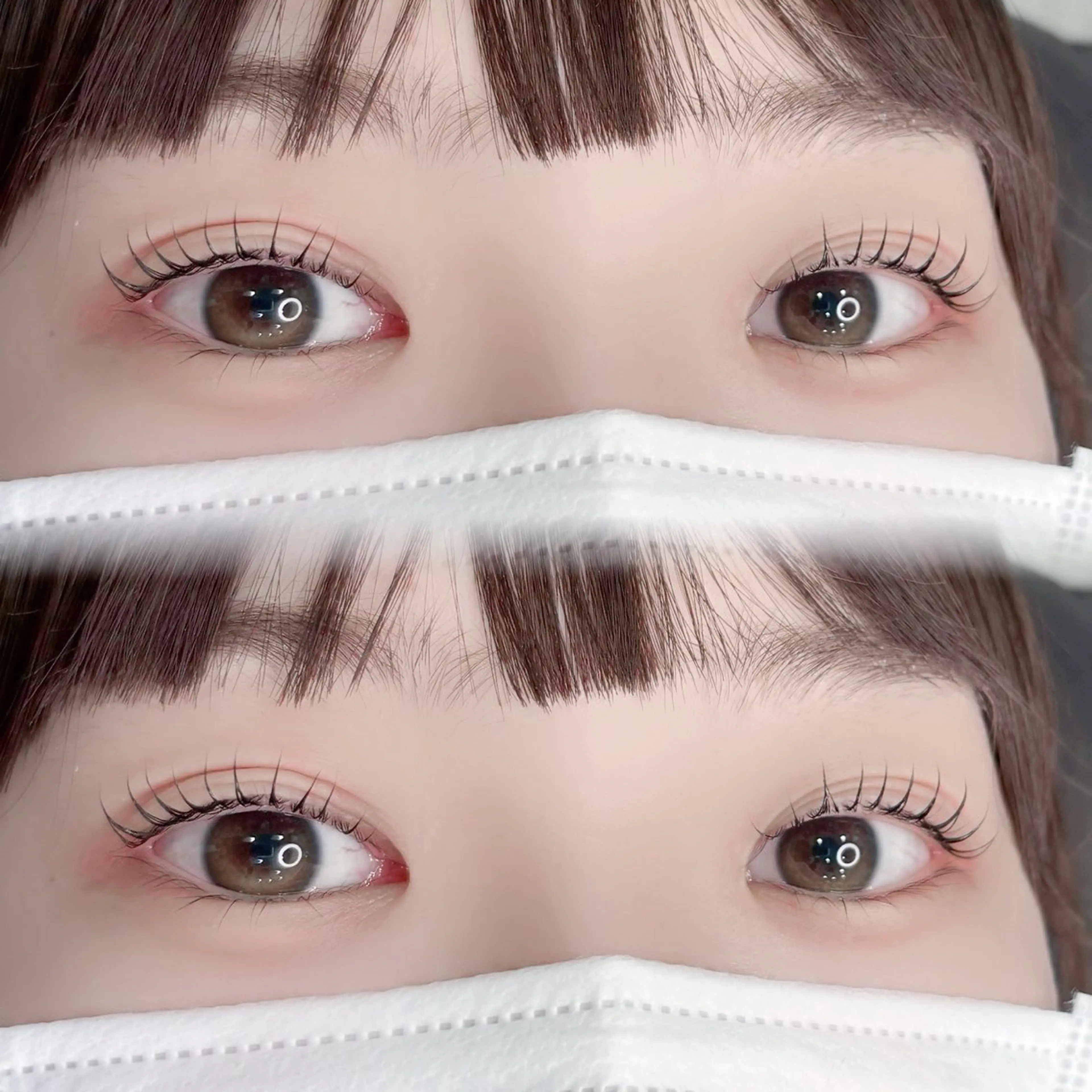 マツエク・マツパ まつげパーマ マツパ miho 【韓国束感まつげ】のマツエク・マツパデザイン