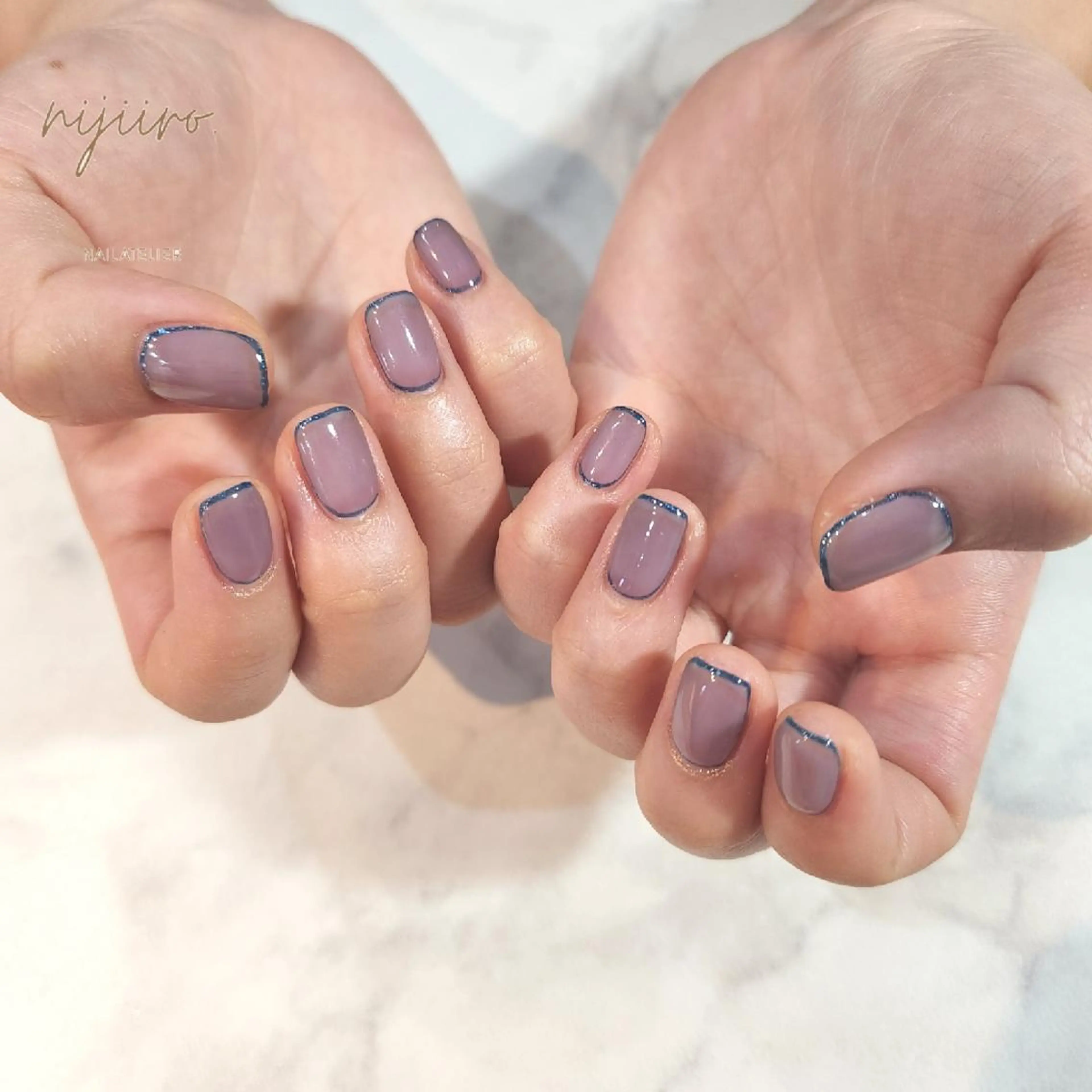 ネイル ハンドネイル nijiiro🌈 サトウのネイルデザイン