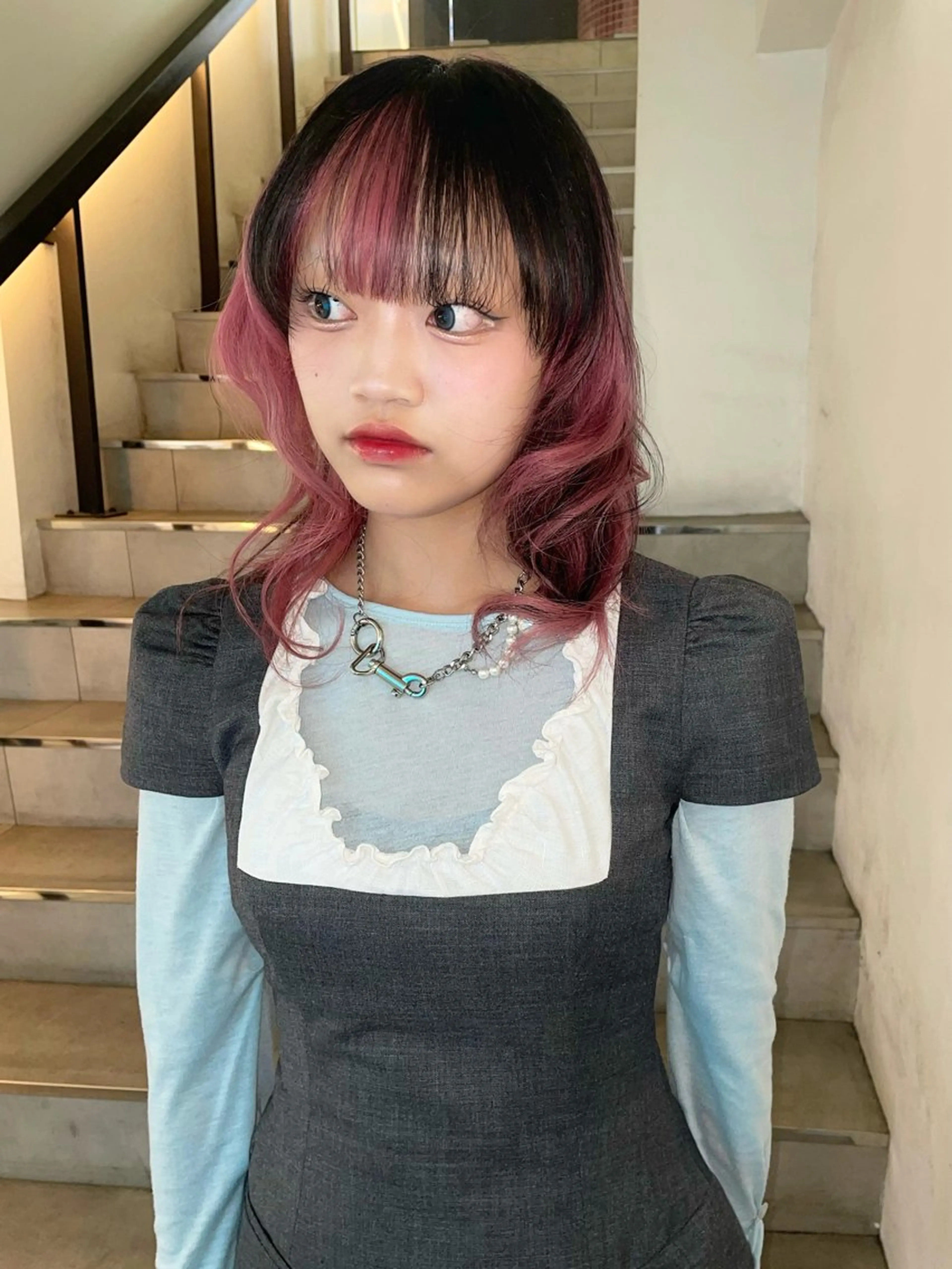 カラー ヘアカラー hair&nail ☯️アイリ☯️のネイルデザイン