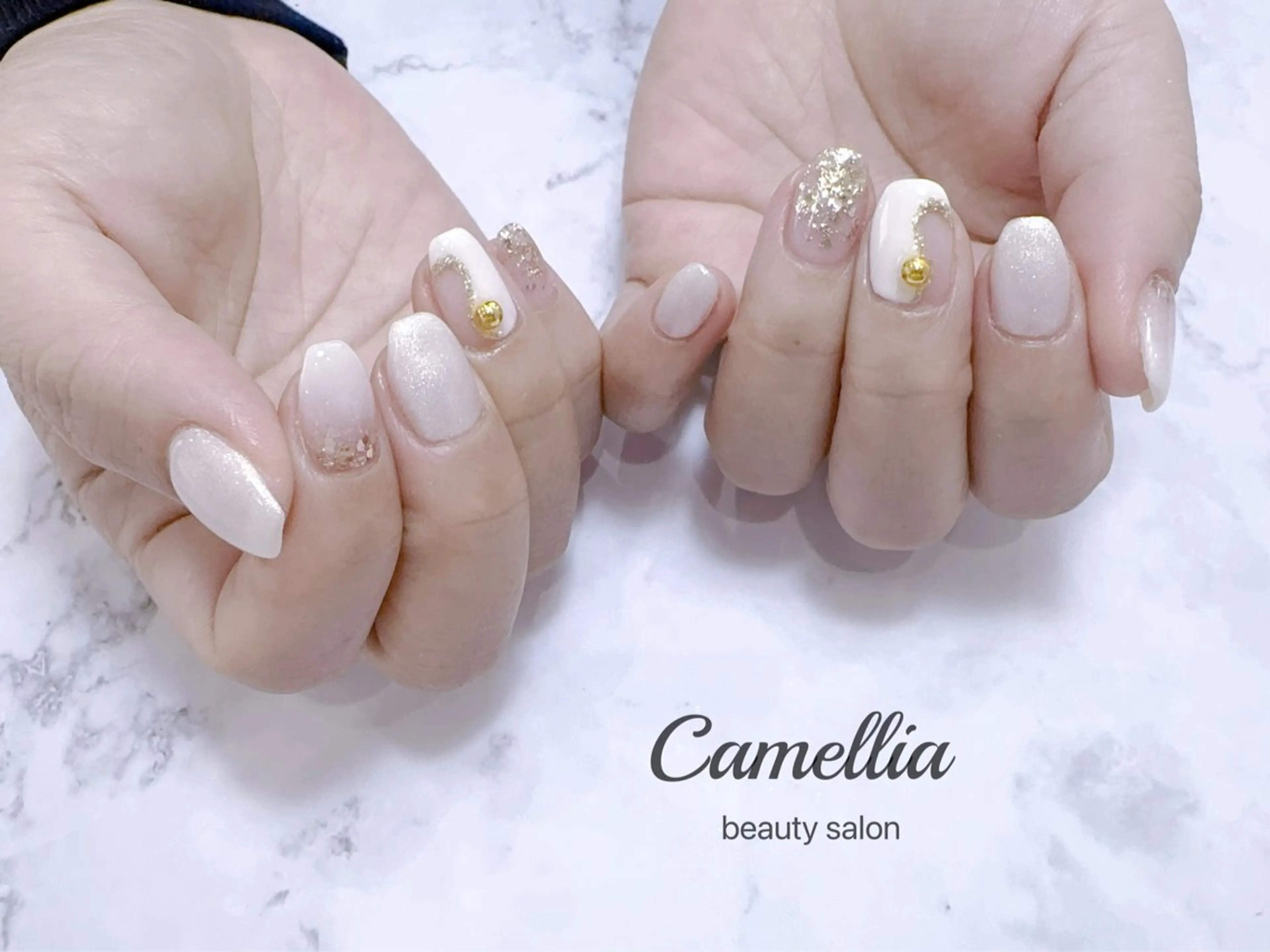 ネイル ハンドネイル ハンドケア Camellia nail salonのネイルデザイン