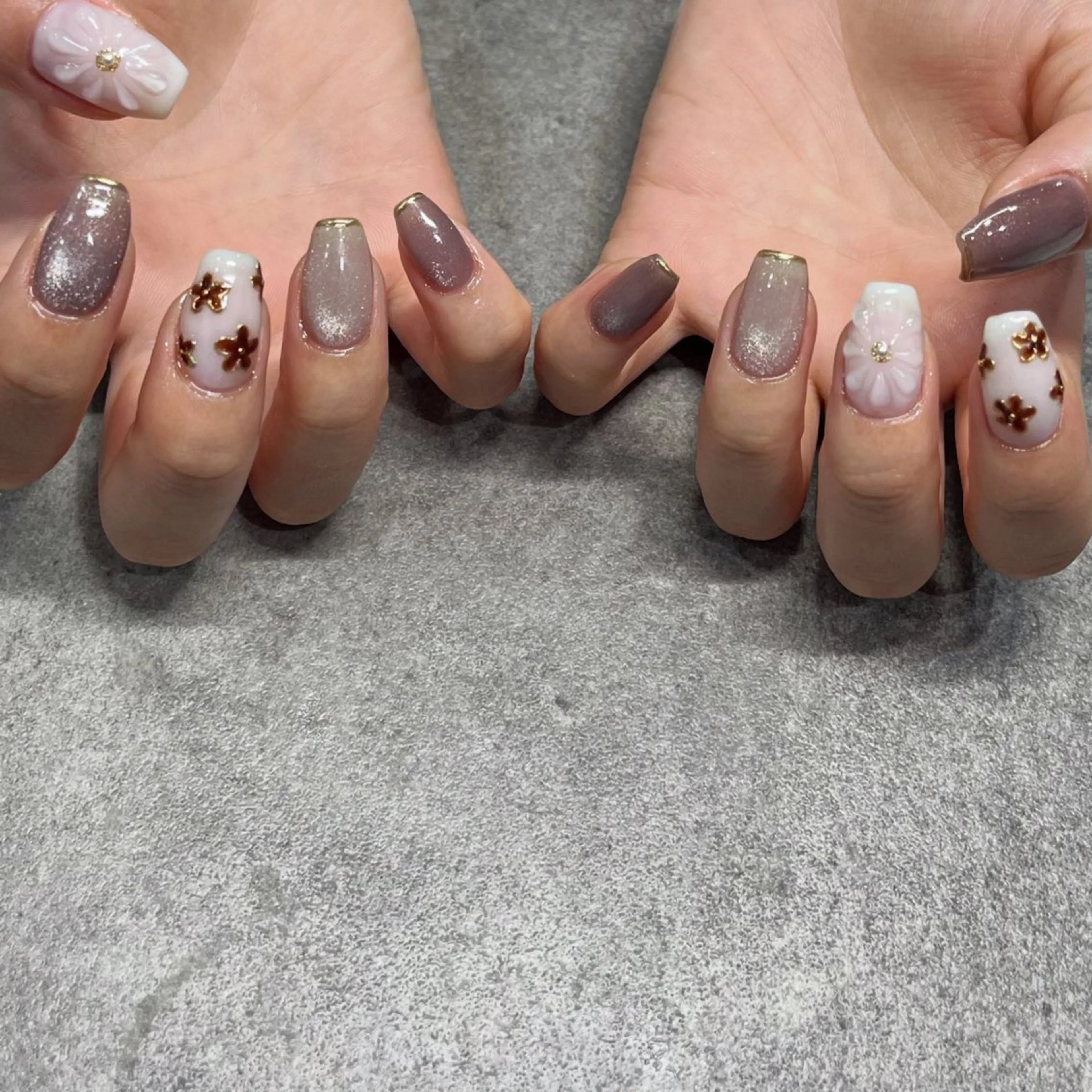 ネイル フラワーネイル すずき Batik大船店のネイルデザイン