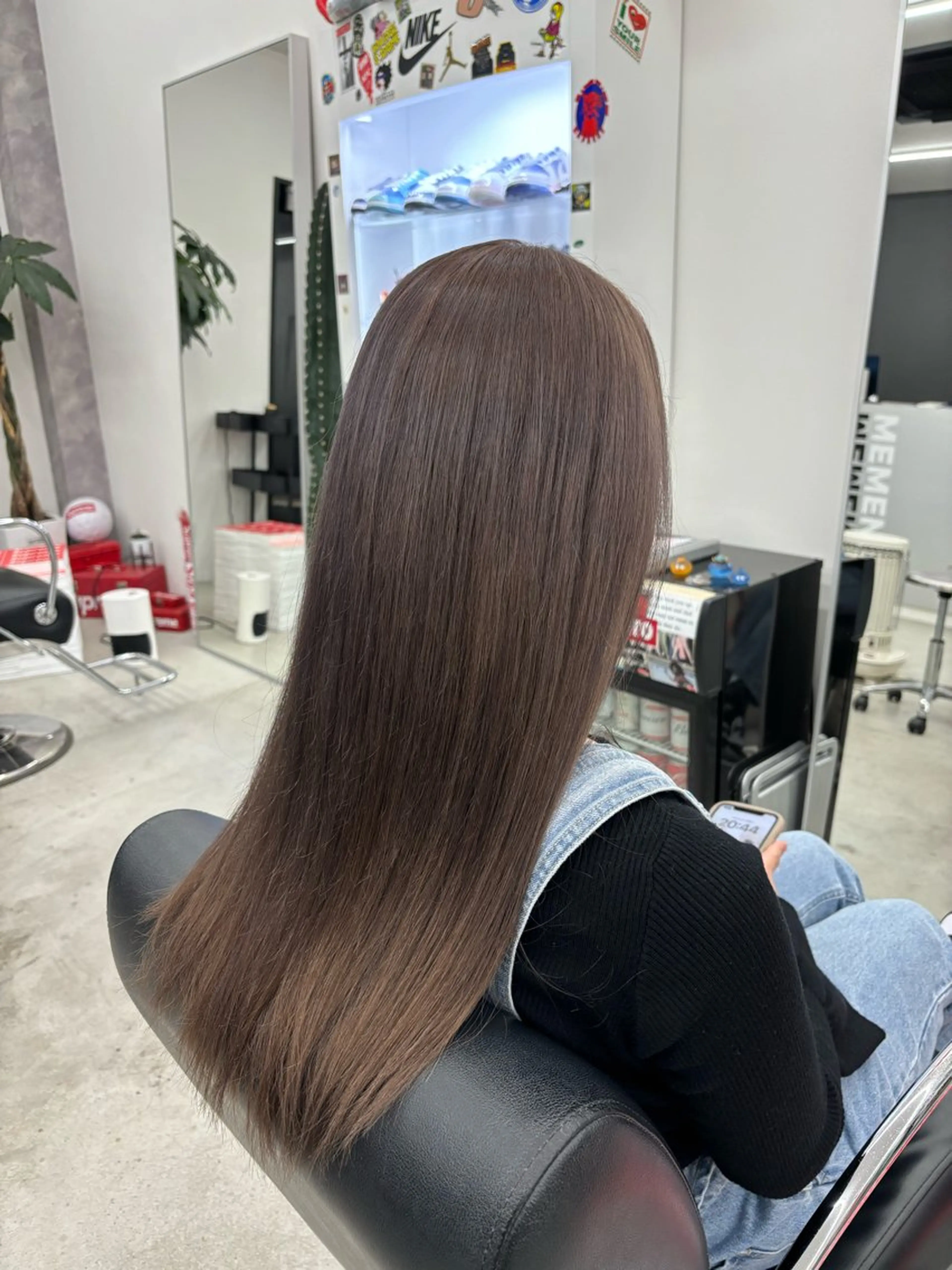 カラー ヘアカラー トリートメント MEMENTO YUZUのヘアスタイル