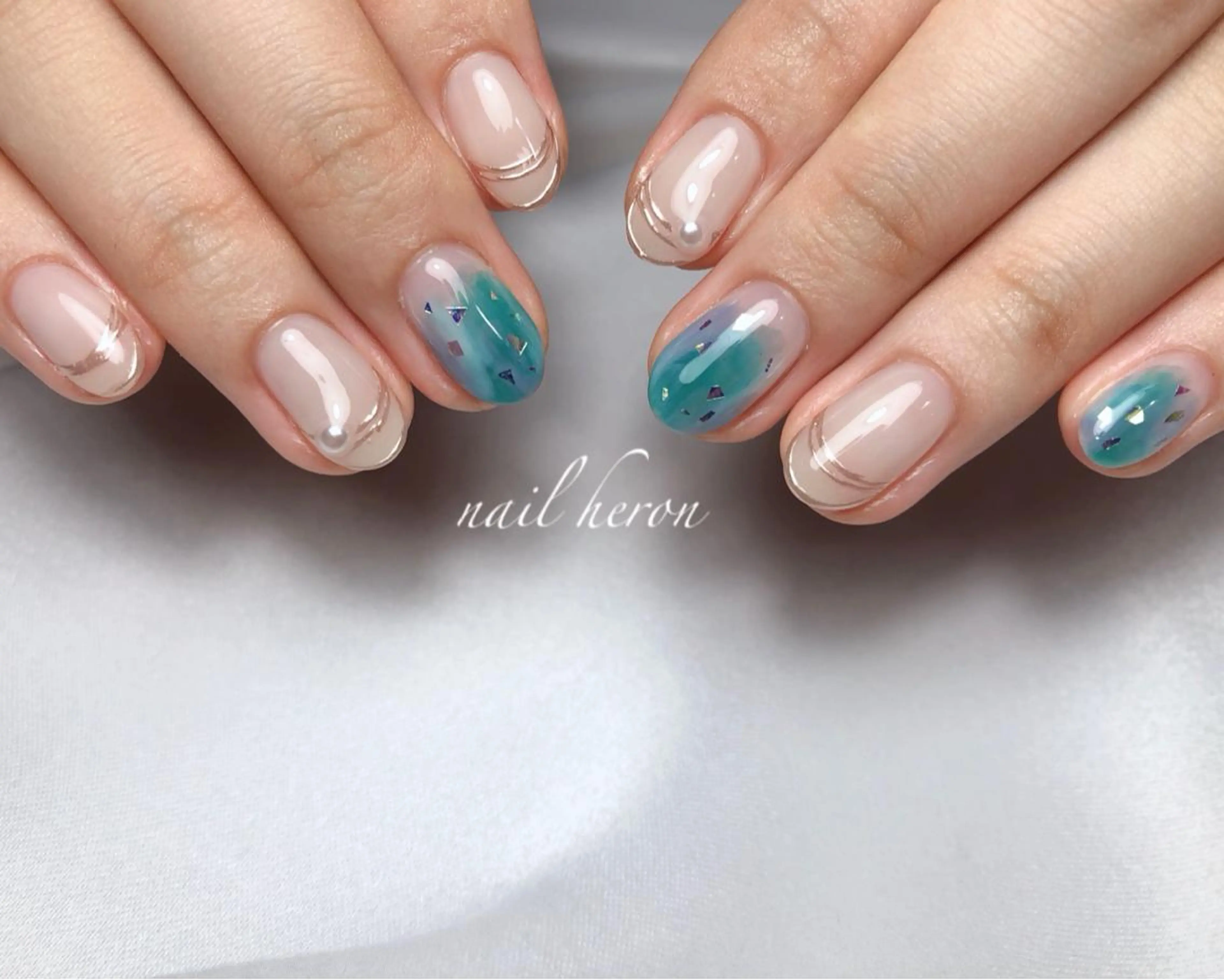 ネイル ハンドネイル nail heron所属・saki_ nail heronのネイルデザイン