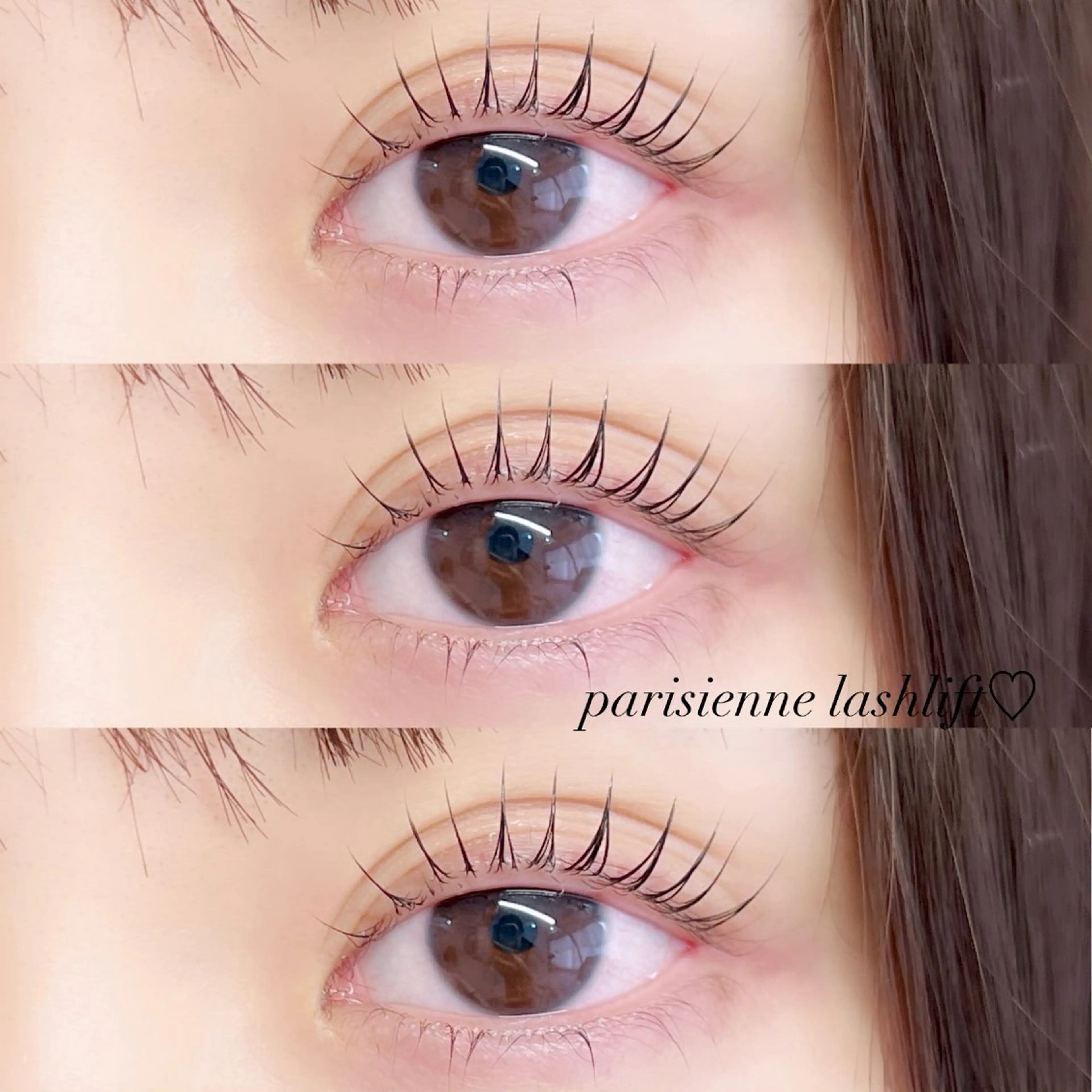 マツエク・マツパ パリジェンヌラッシュリフト GALN💛mami バインドロックのマツエク・マツパデザイン