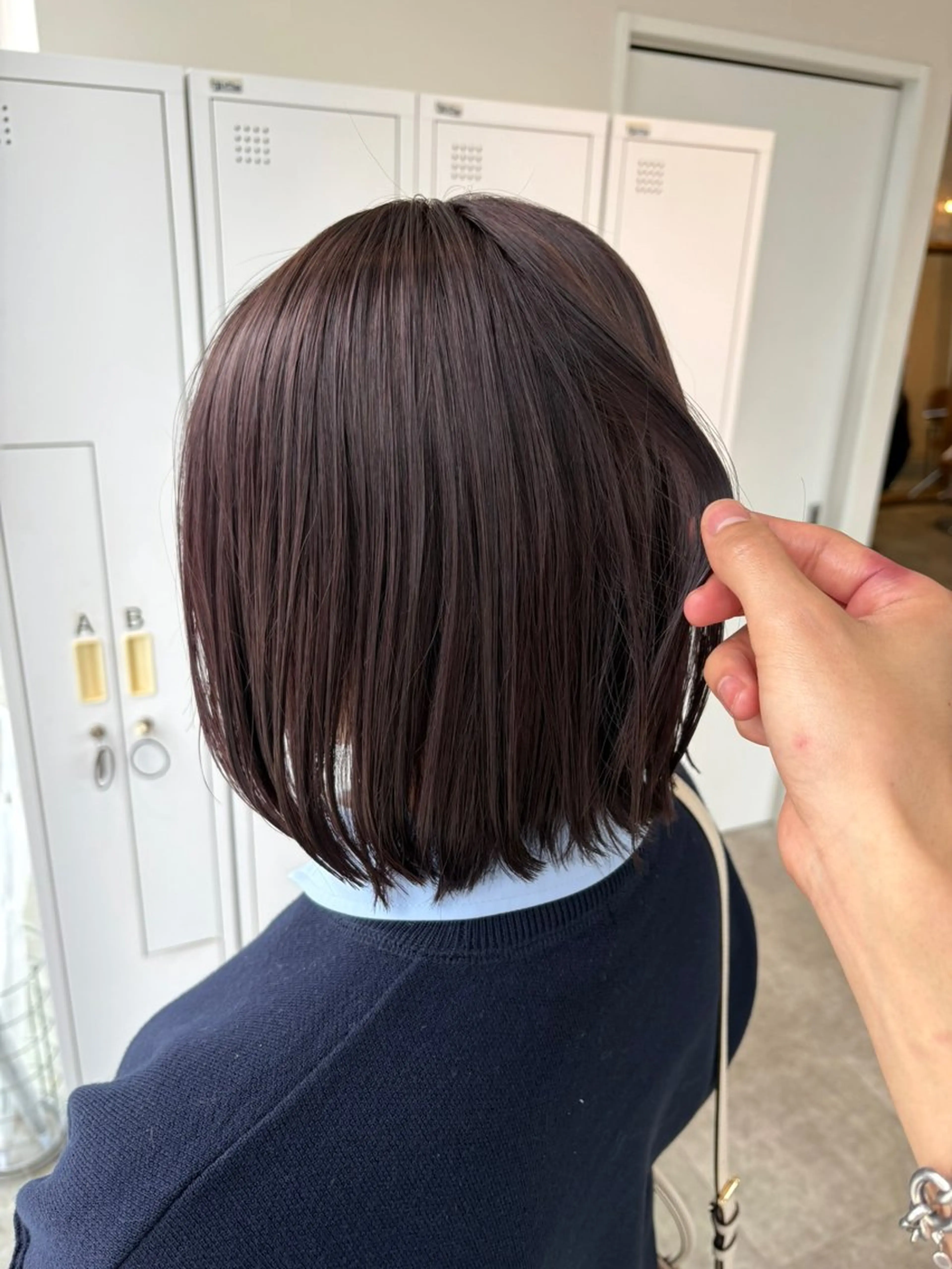 カラー ヘアカラー 中島 耀一朗のヘアスタイル