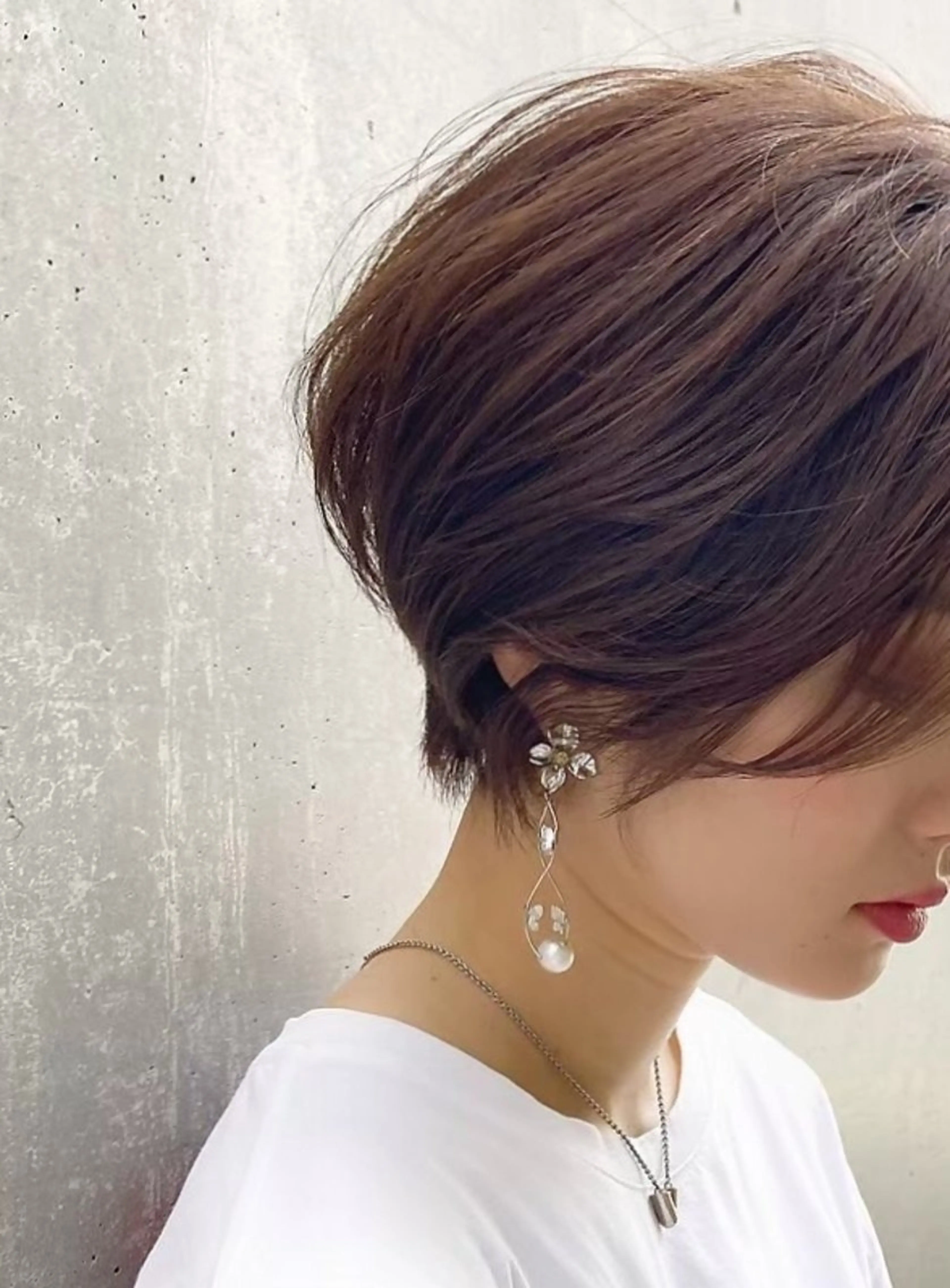 カラー 江坂 misaki のヘアスタイル