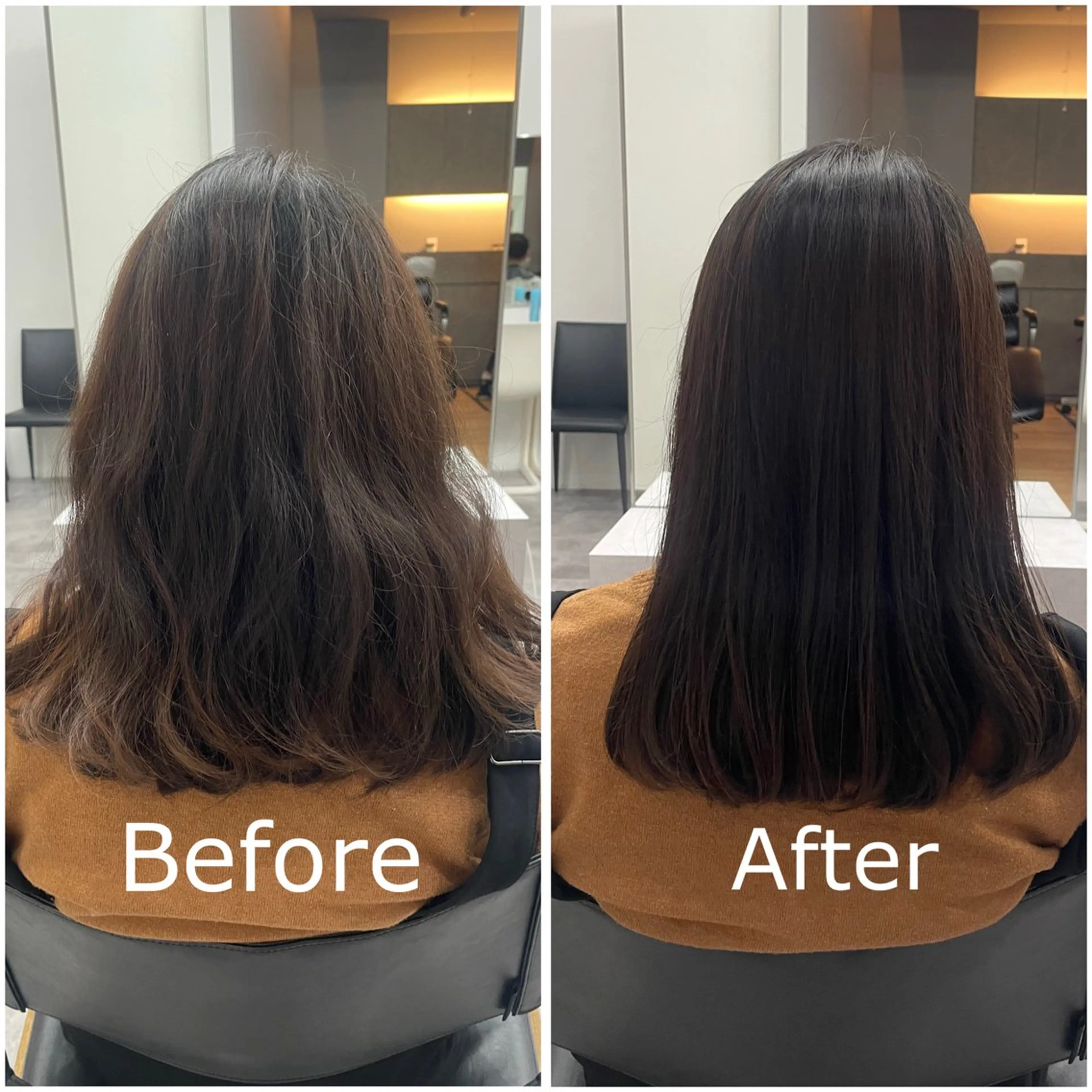 🌻癖の強い方限定🌻 【縮毛矯正＋頭皮マッサージ】🌻平日19時～・土日祝18時～の写真