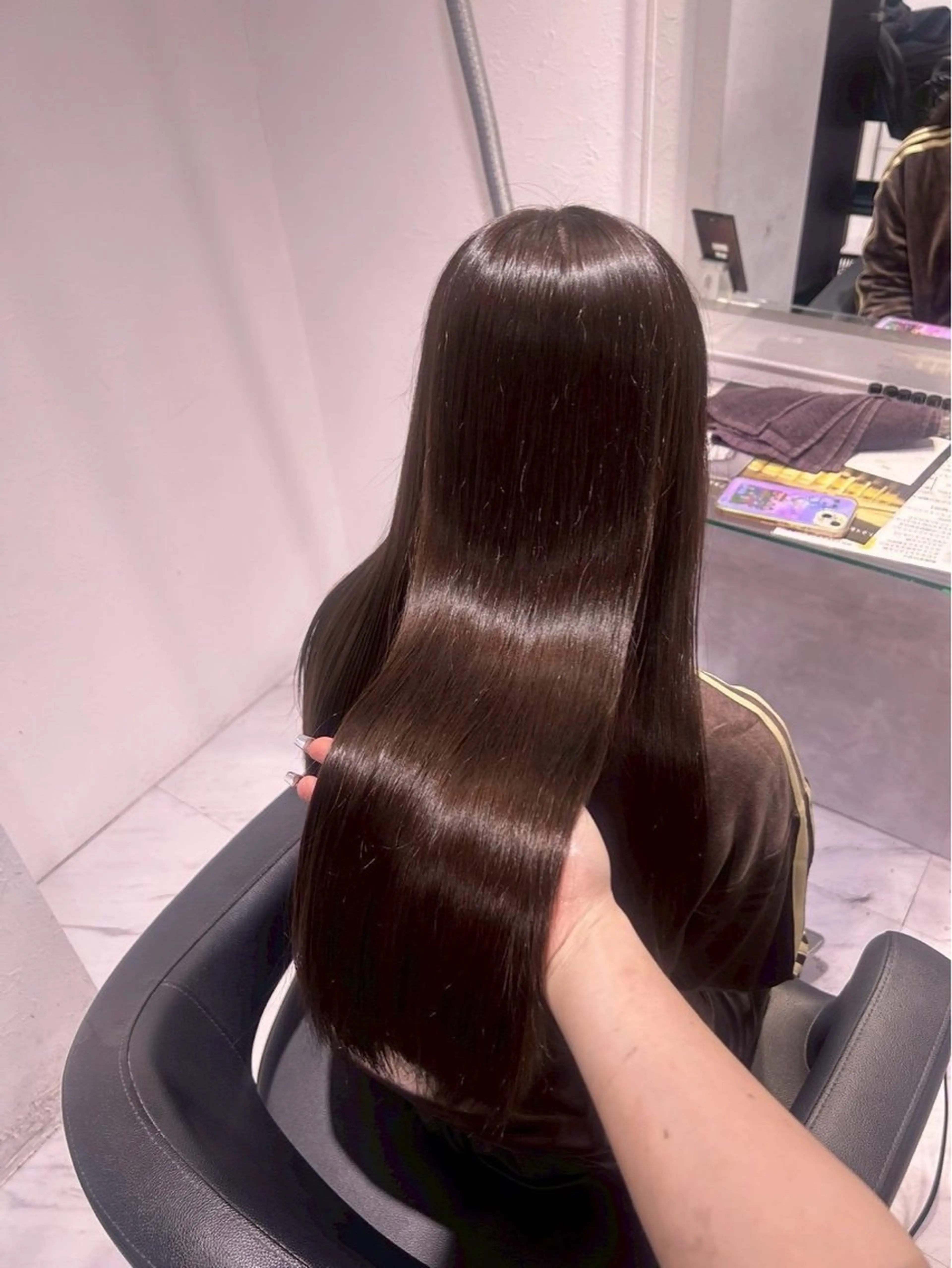 ロング 矢崎 璃乃のヘアスタイル