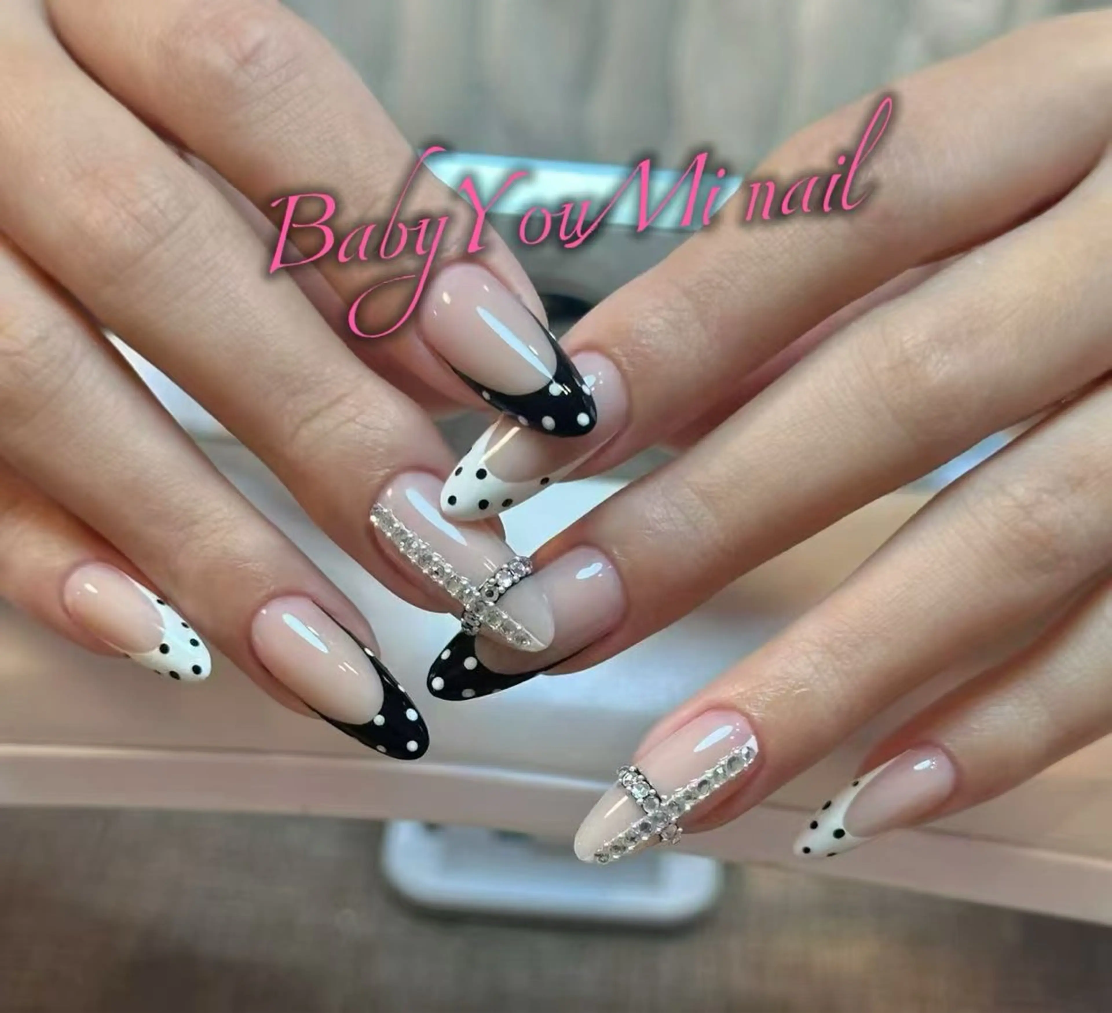 ネイル オーロラネイル 成人式 フットネイル フレンチネイル ジェルネイル ハンドネイル BabyYouMi nailのネイルデザイン