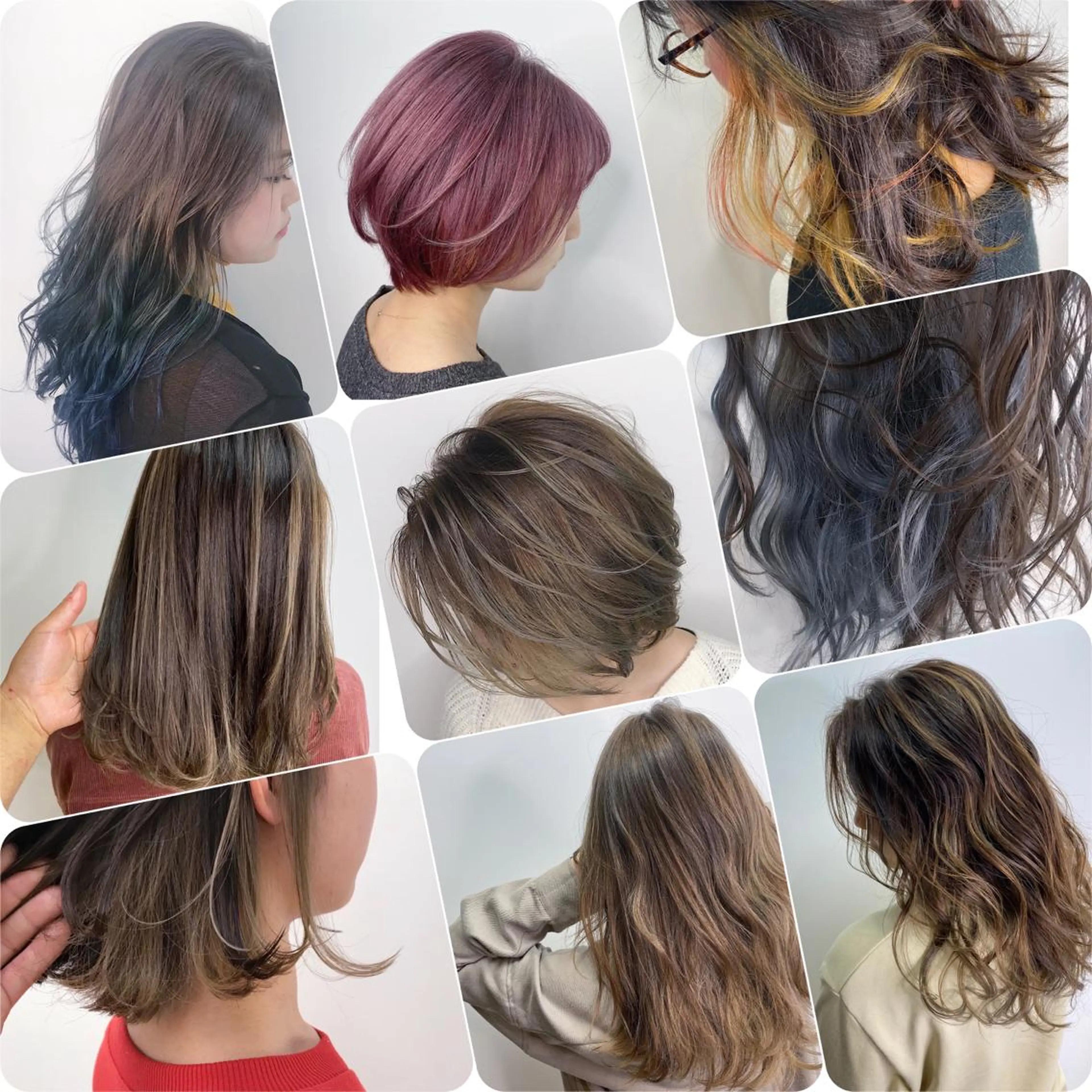 ロング カラー ブリーチカラー/ 岩破瑞希のヘアスタイル