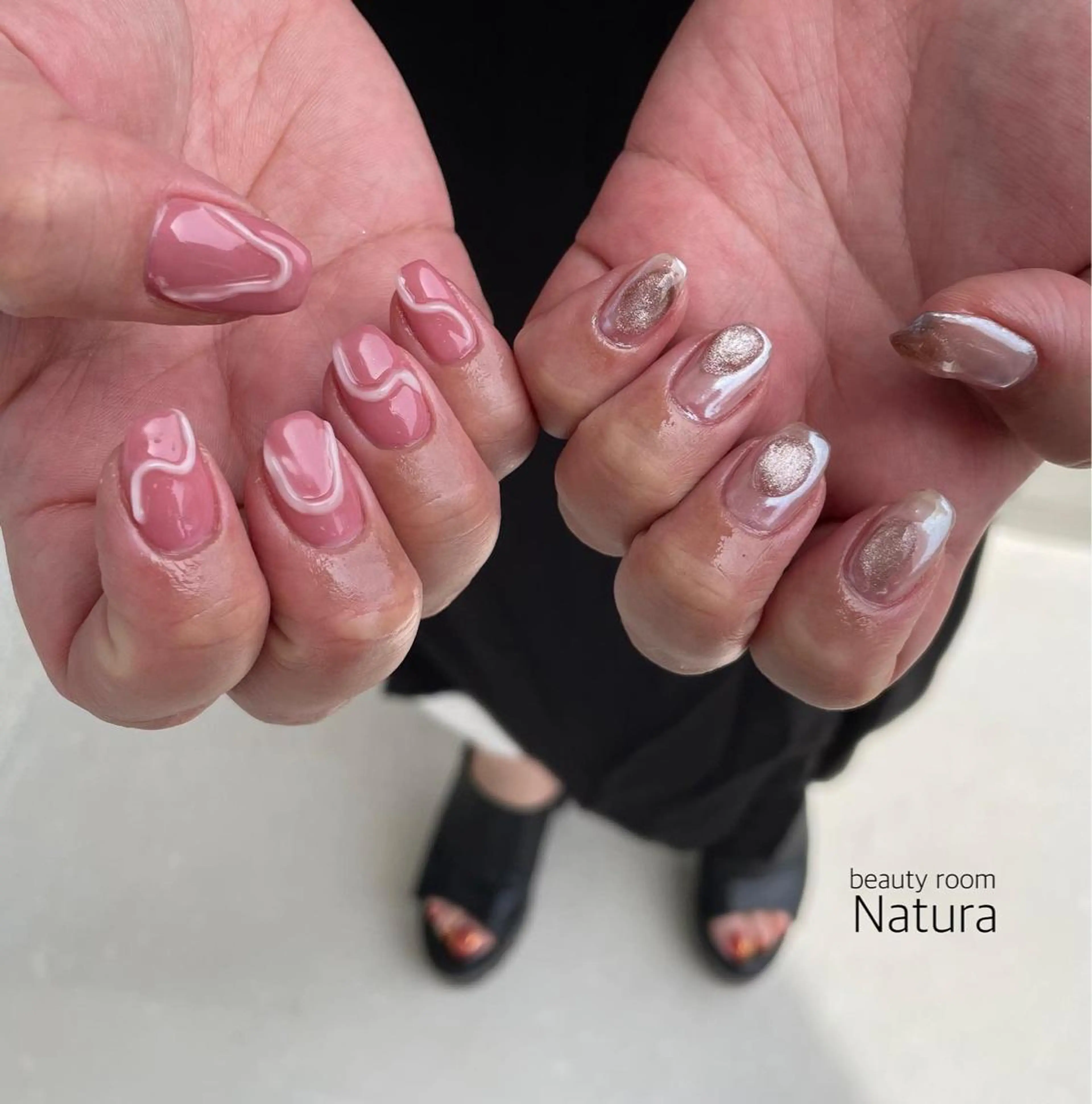 ネイル ハンドネイル beautyroom Naturaのネイルデザイン