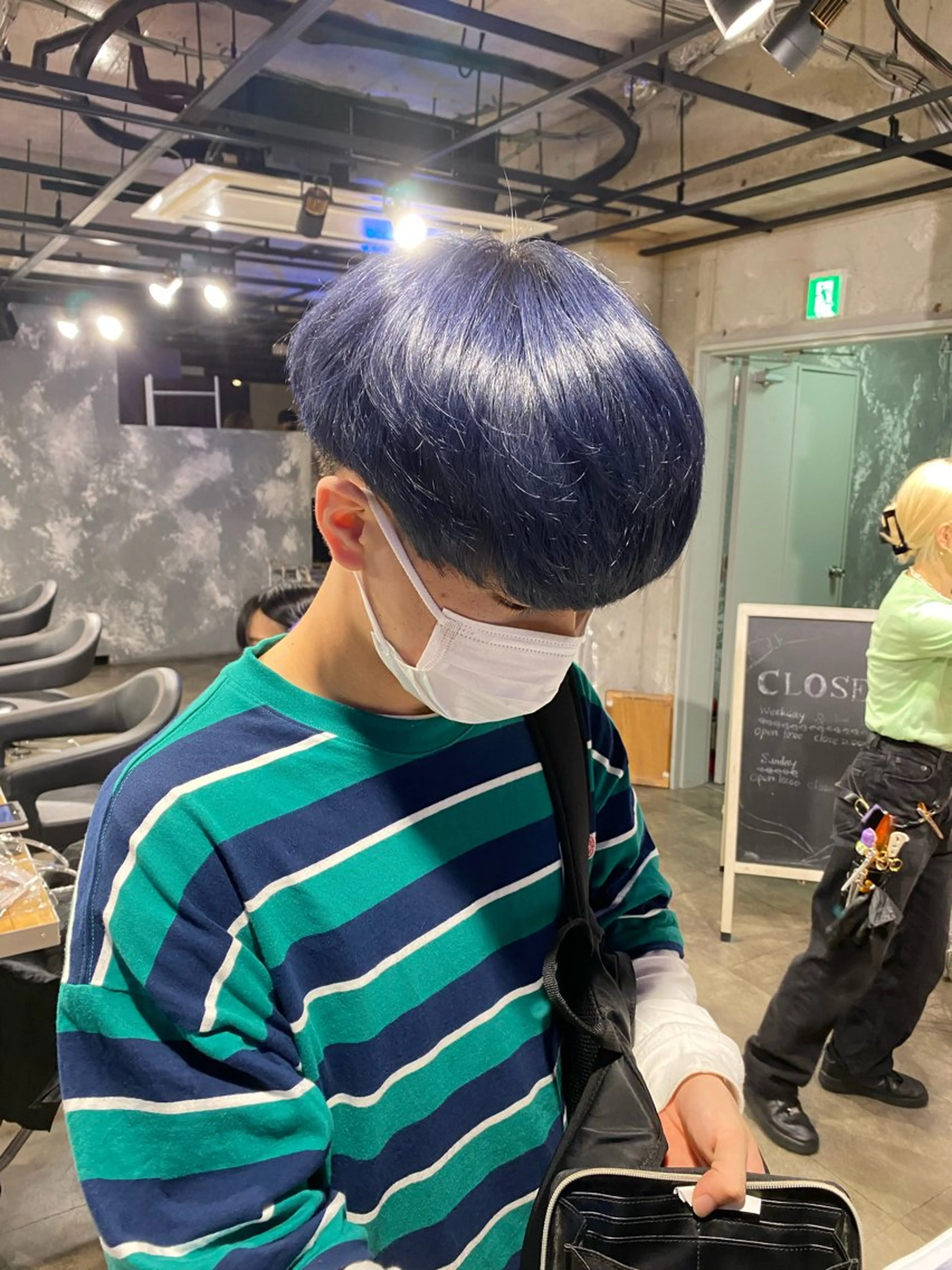 メンズ ヘアカラー メンズ特化美容師 💠チナツのヘアスタイル
