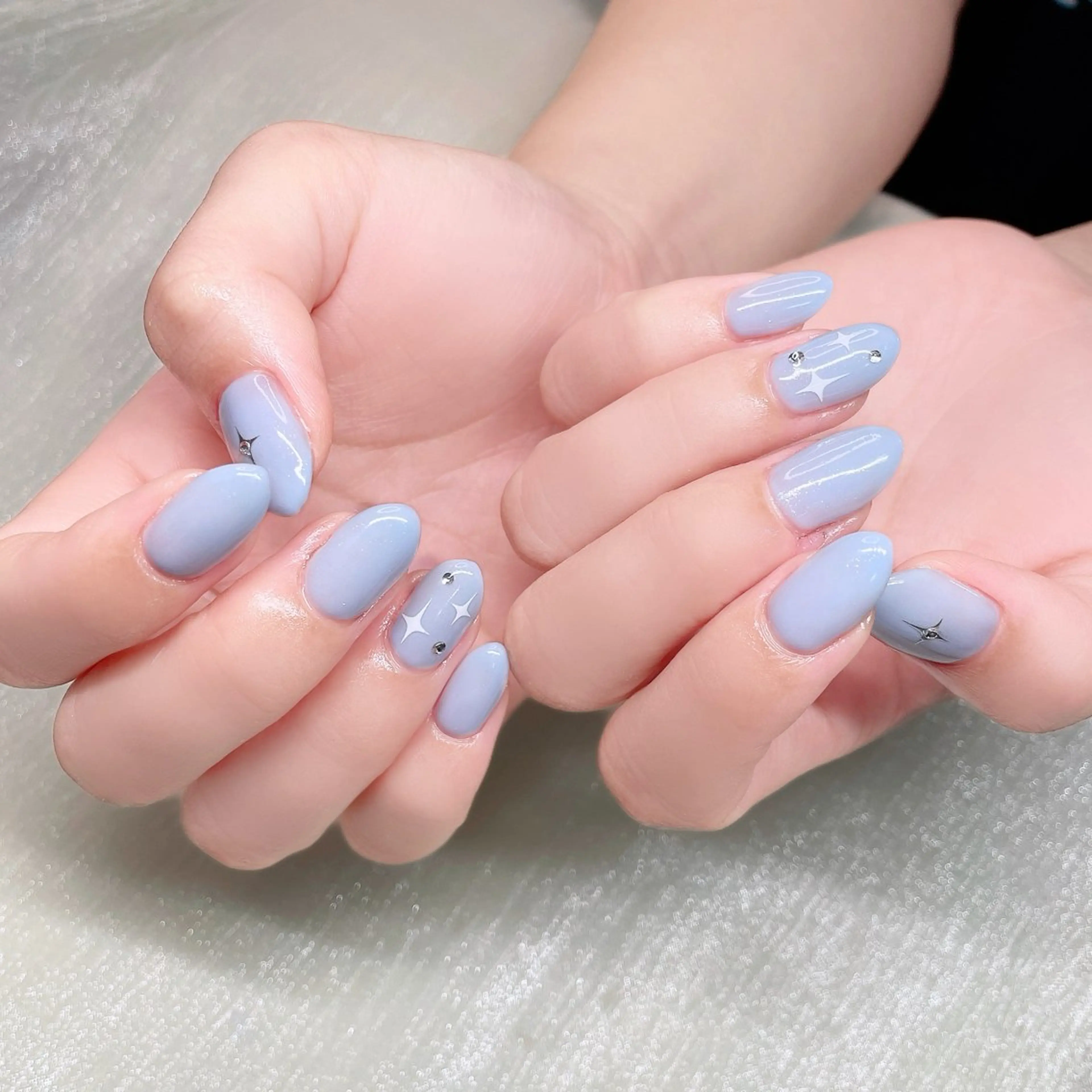 ネイル 長さ出し ハンドネイル Nailist suzuのネイルデザイン