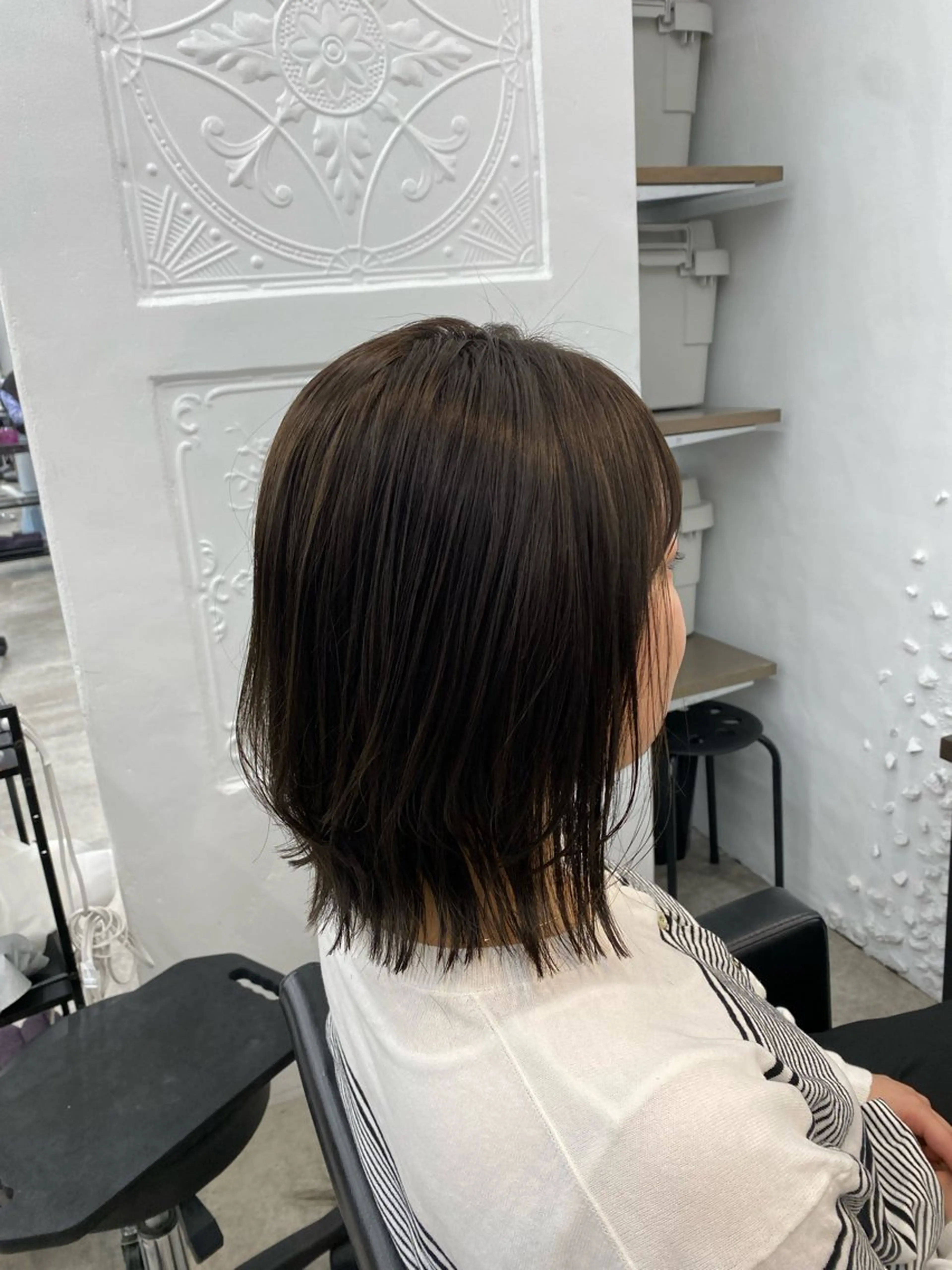 ショート カラー ヘアアレンジ 🫧 Manaka🫧のヘアスタイル